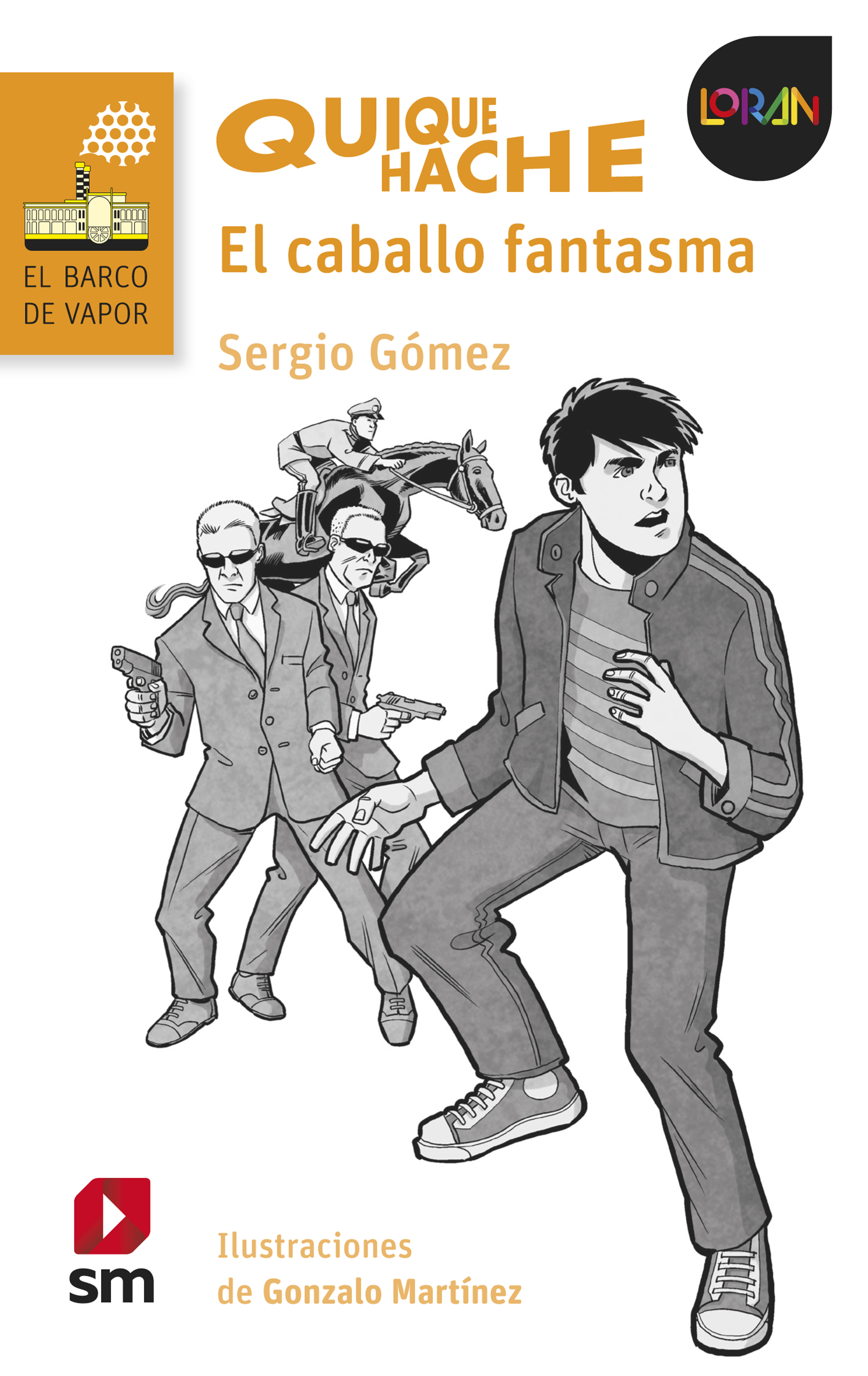 Обложка книги «Quique Hache - El caballo fantasma»