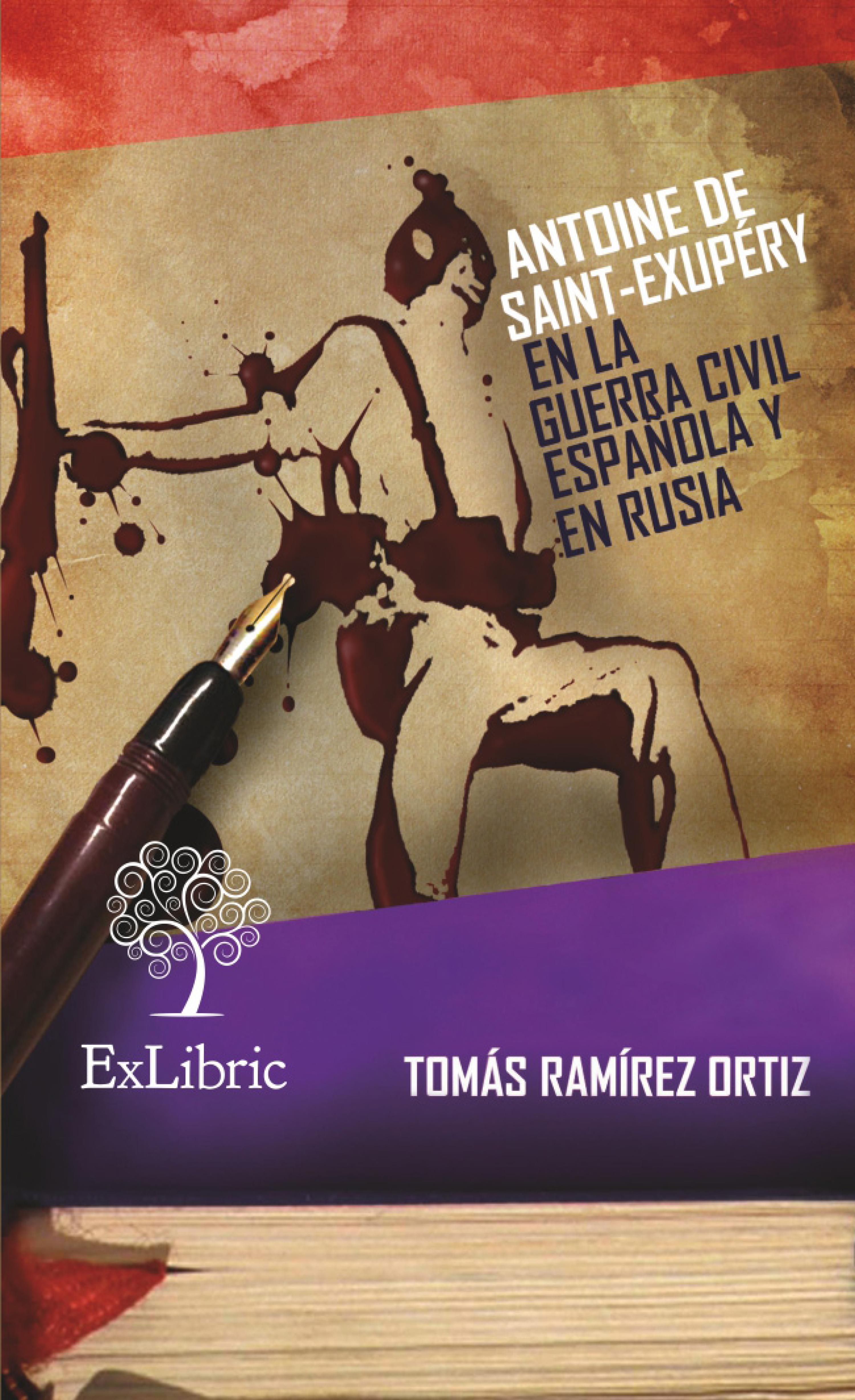 Обложка книги «Antoine de Saint-Exupéry en la Guerra Civil Española y en Rusia»