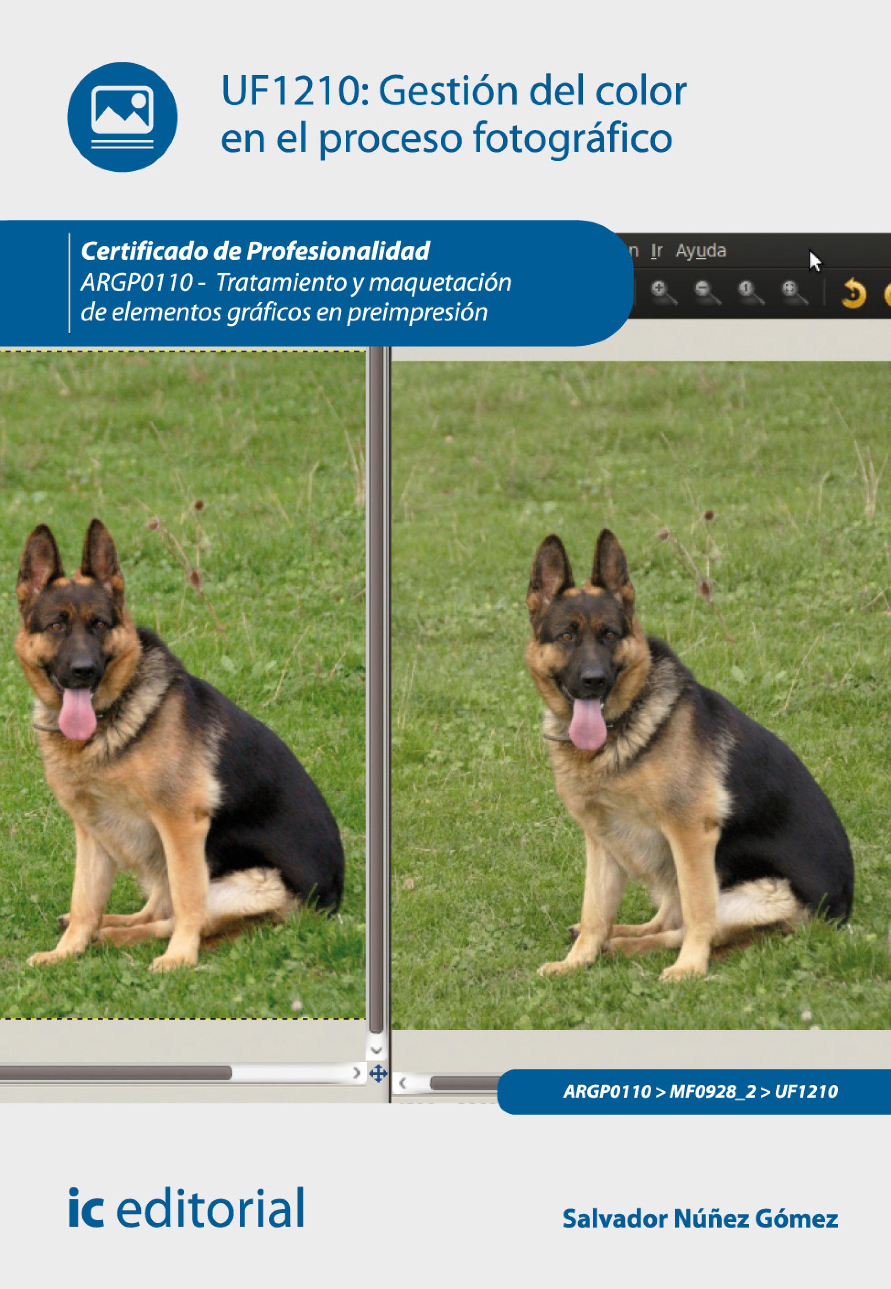 Обложка книги «Gestión del color en el proceso fotográfico. ARGP0110»