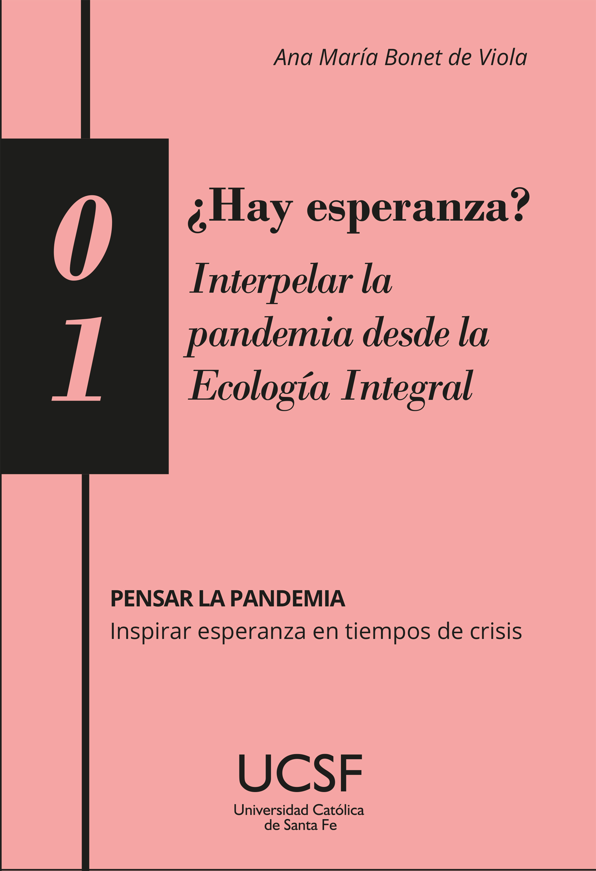 Обложка книги «¿Hay esperanza? Interpelar la pandemia desde la Ecología Integral»