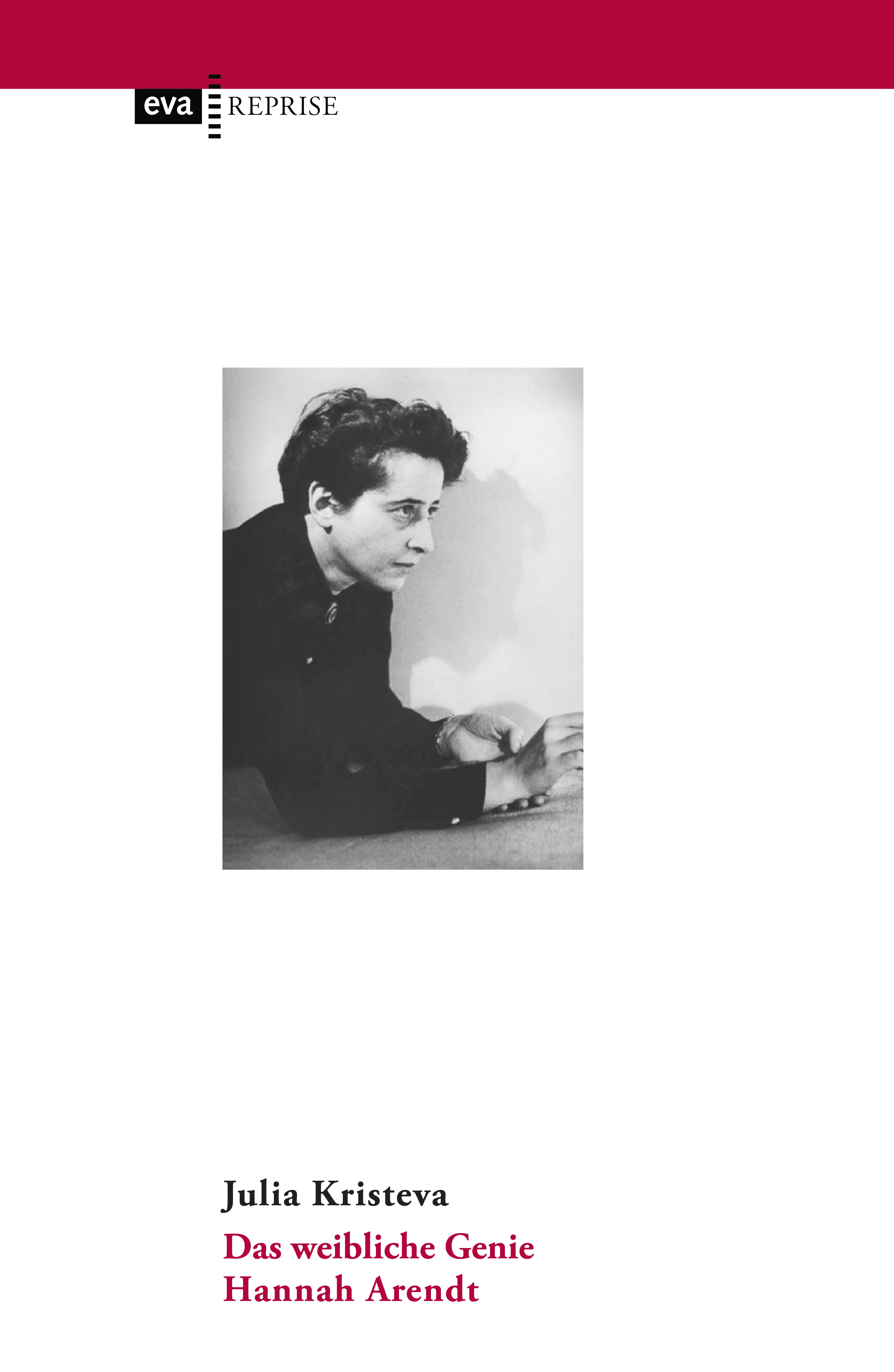 Обложка книги «Das weibliche Genie. Hannah Arendt»