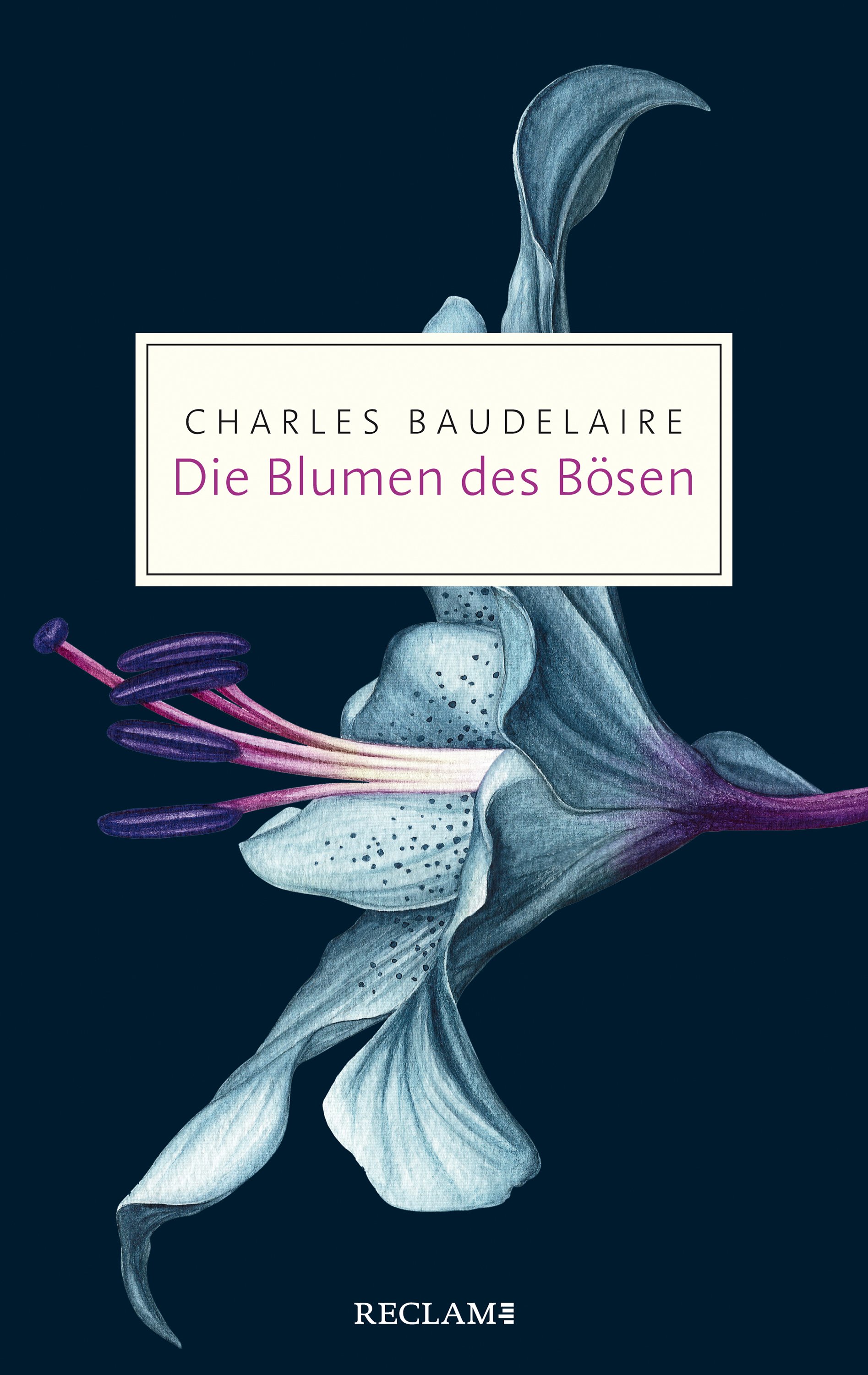 Обложка книги «Die Blumen des Bösen»