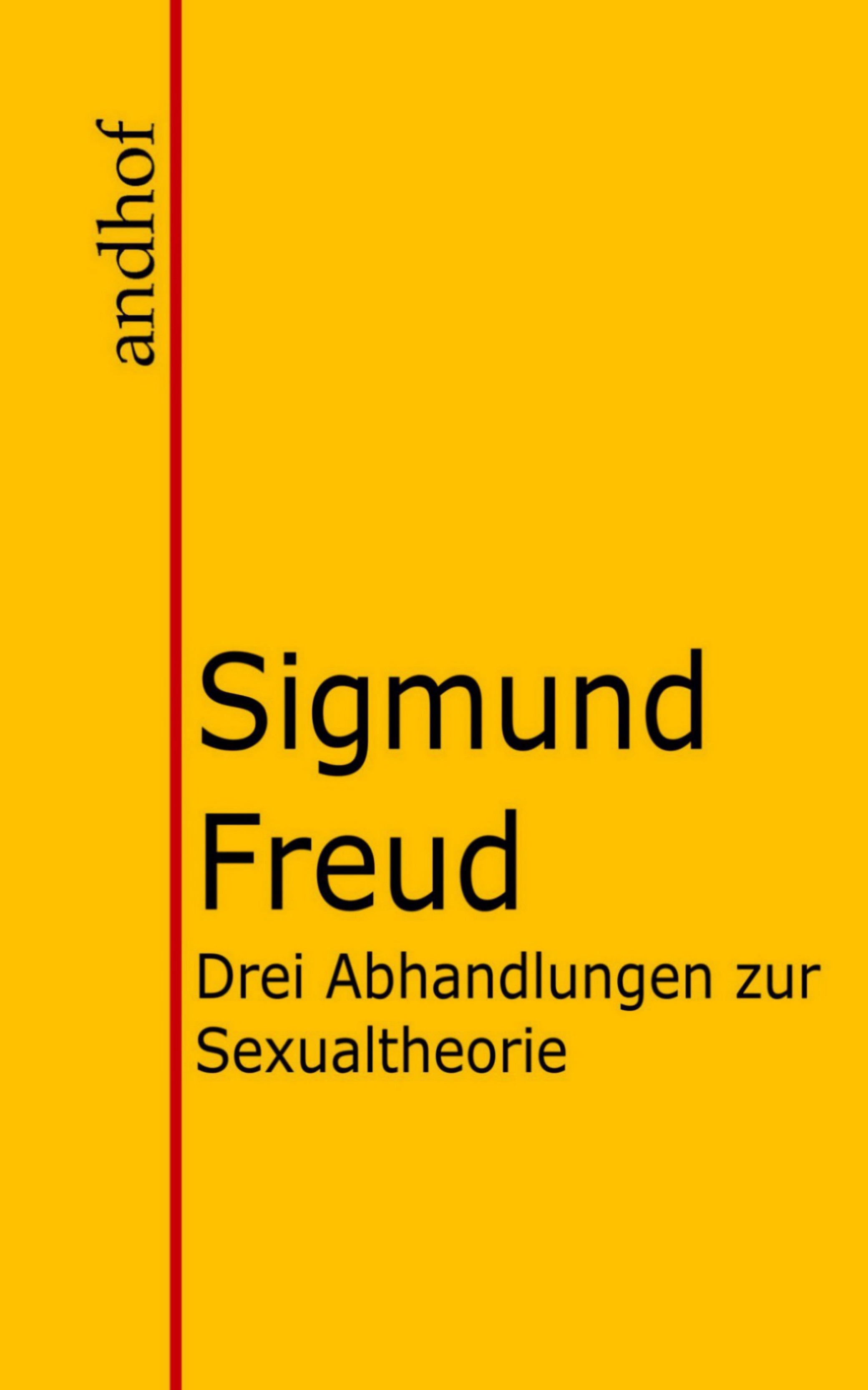 Обложка книги «Drei Abhandlungen zur Sexualtheorie»