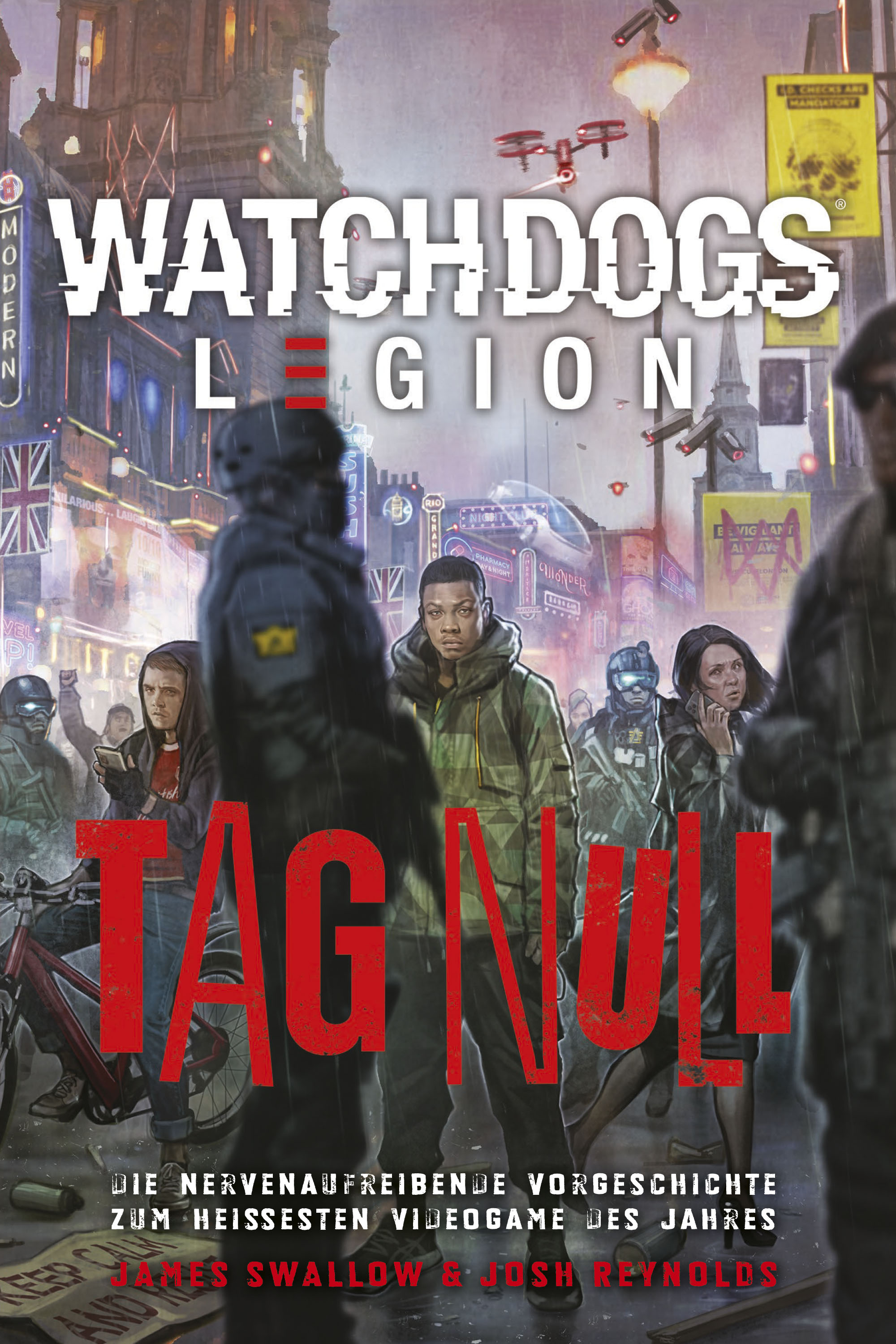 Обложка книги «Watch Dogs: Legion – Tag Null»
