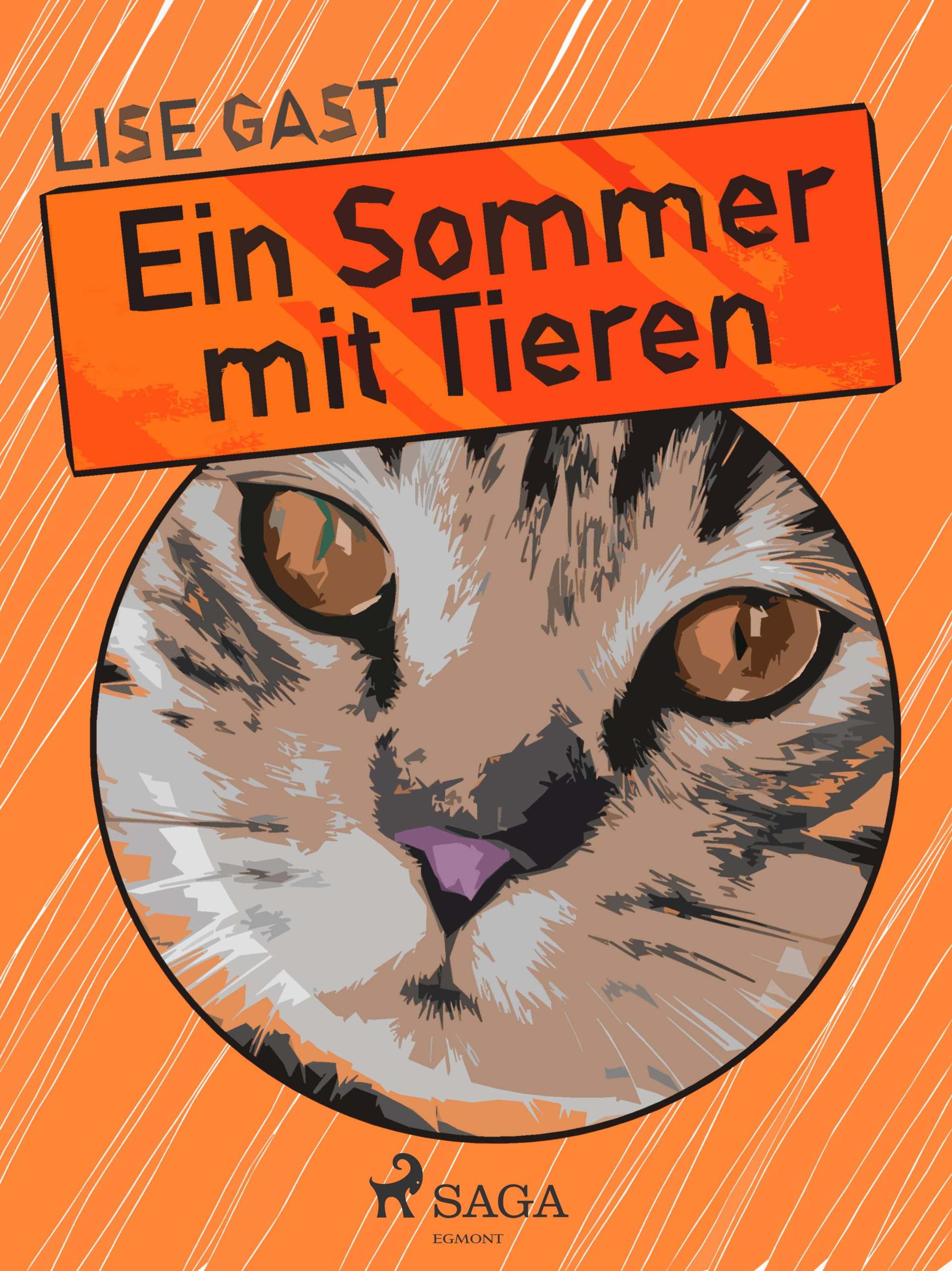 Обложка книги «Ein Sommer mit Tieren»