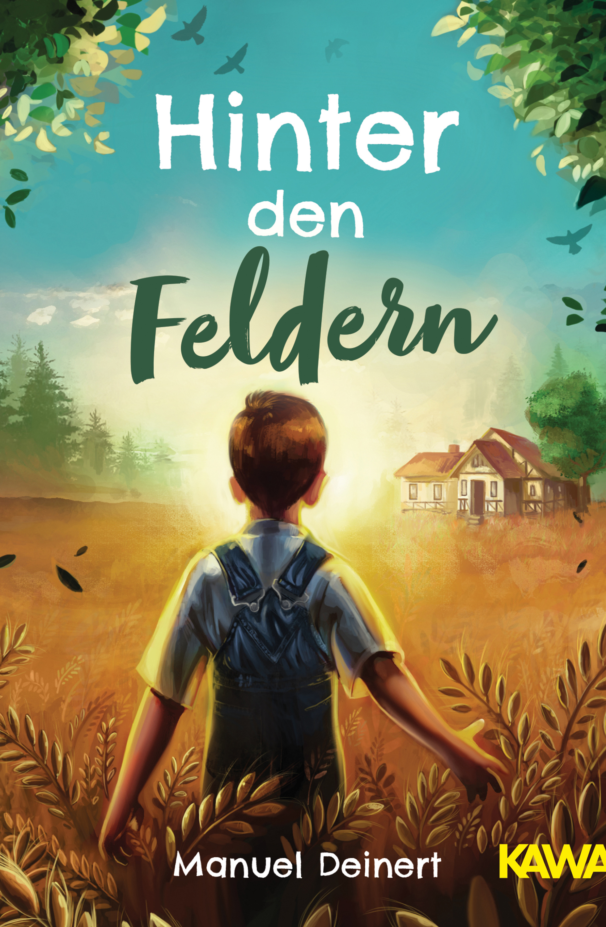 Обложка книги «Hinter den Feldern»