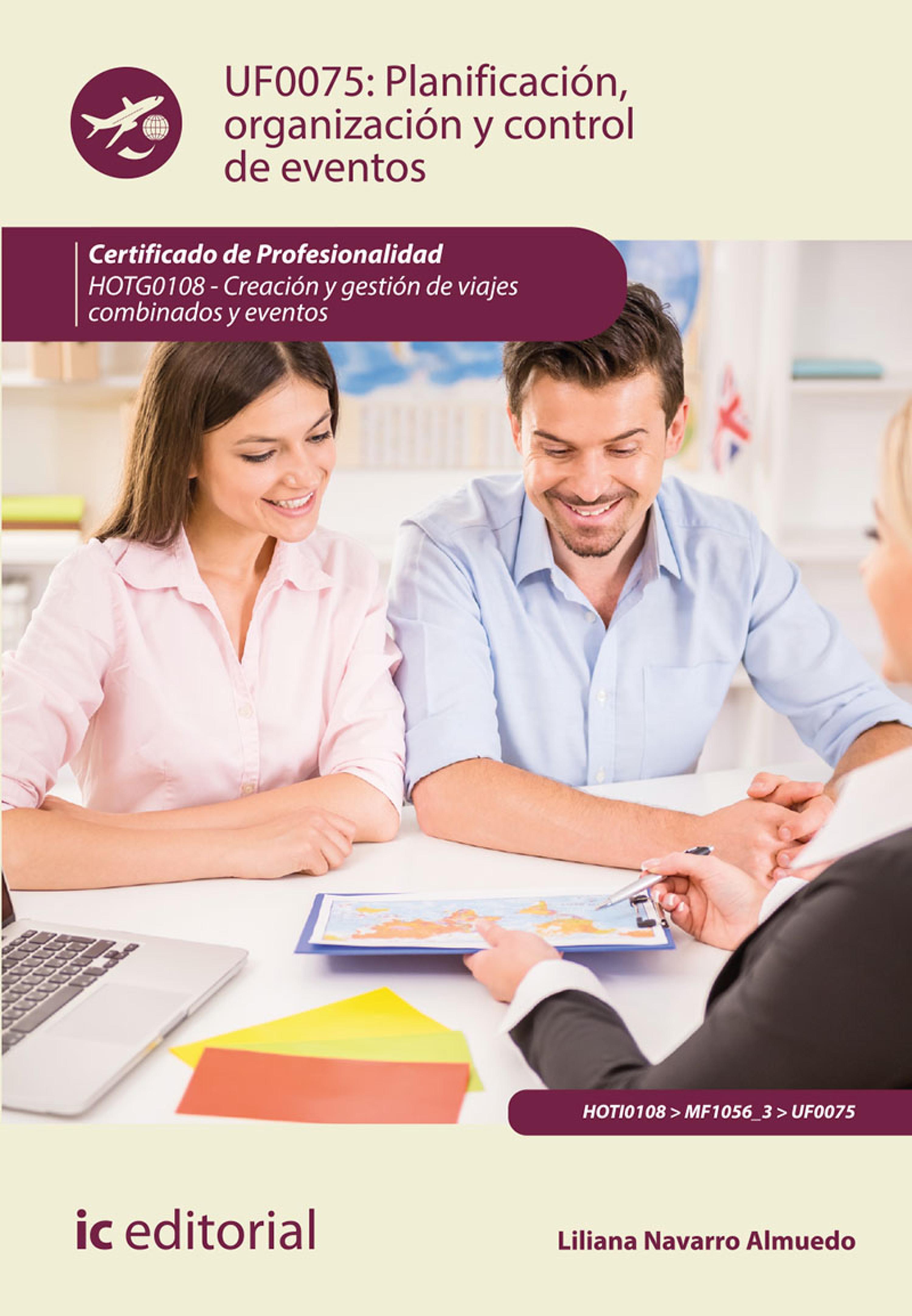 Обложка книги «Planificación, organización y control de eventos. HOTG0108»