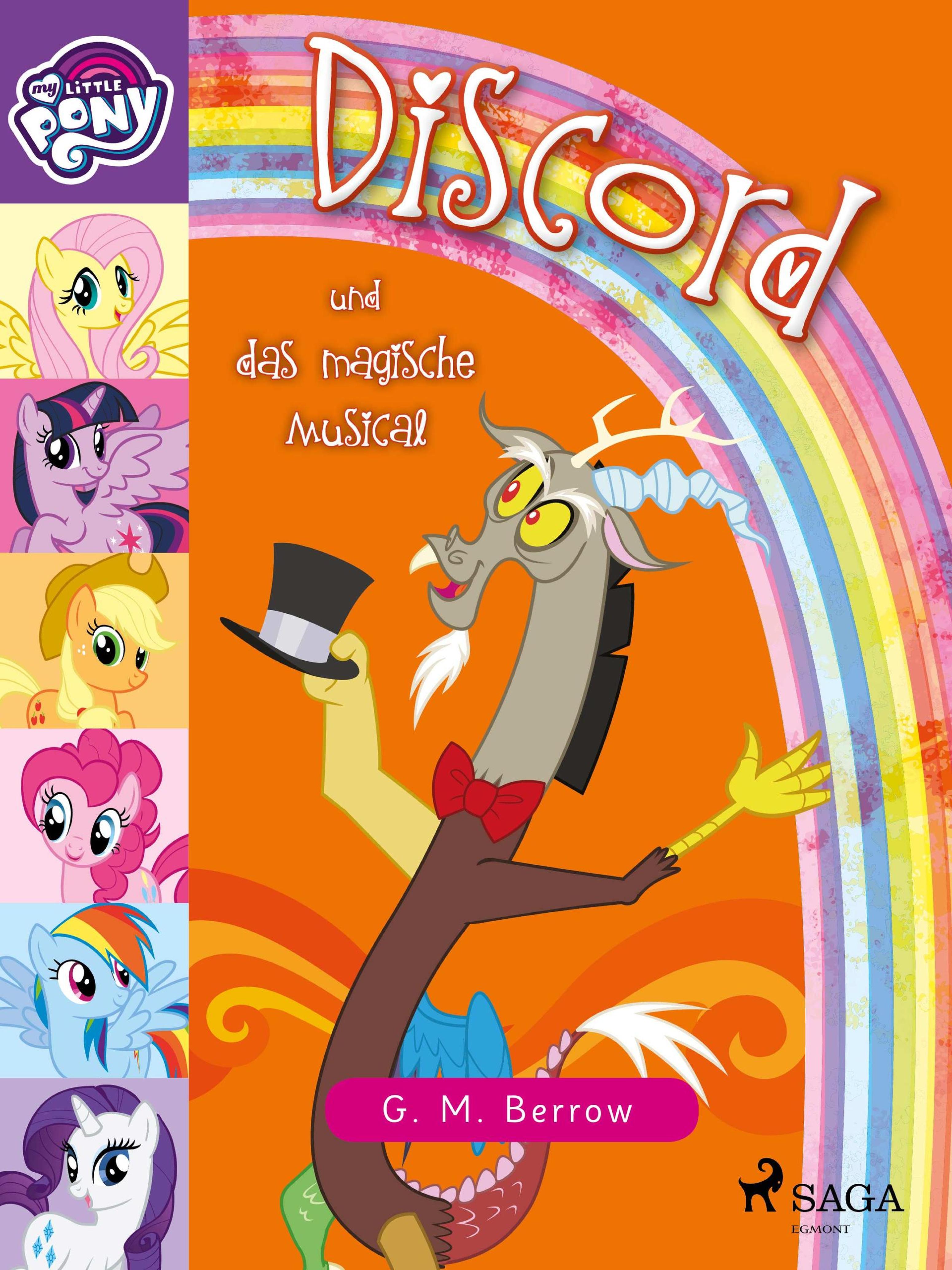 Обложка книги «My Little Pony - Discord und das magische Musical»