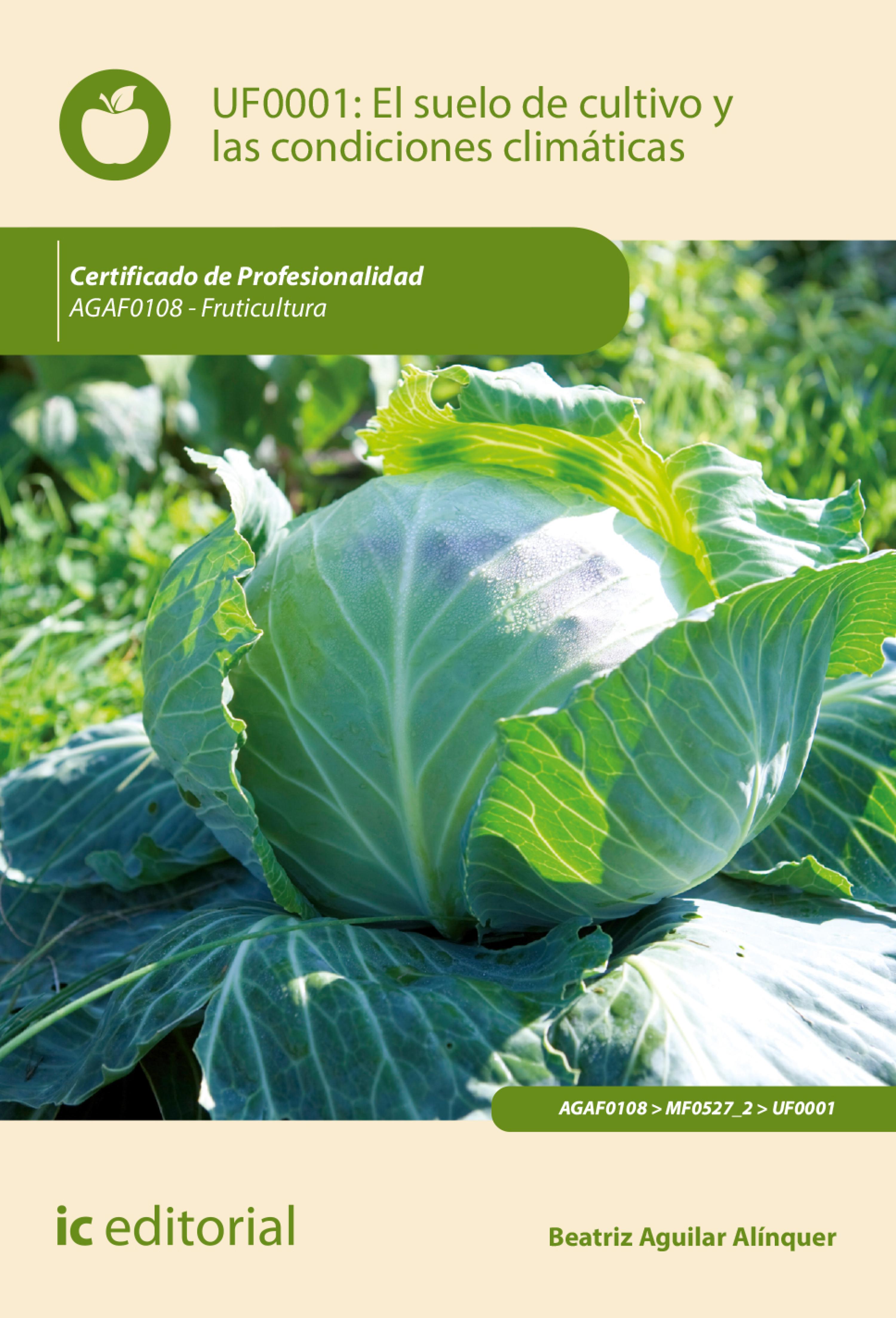 Обложка книги «El suelo de cultivo y las condiciones climáticas. AGAF0108»