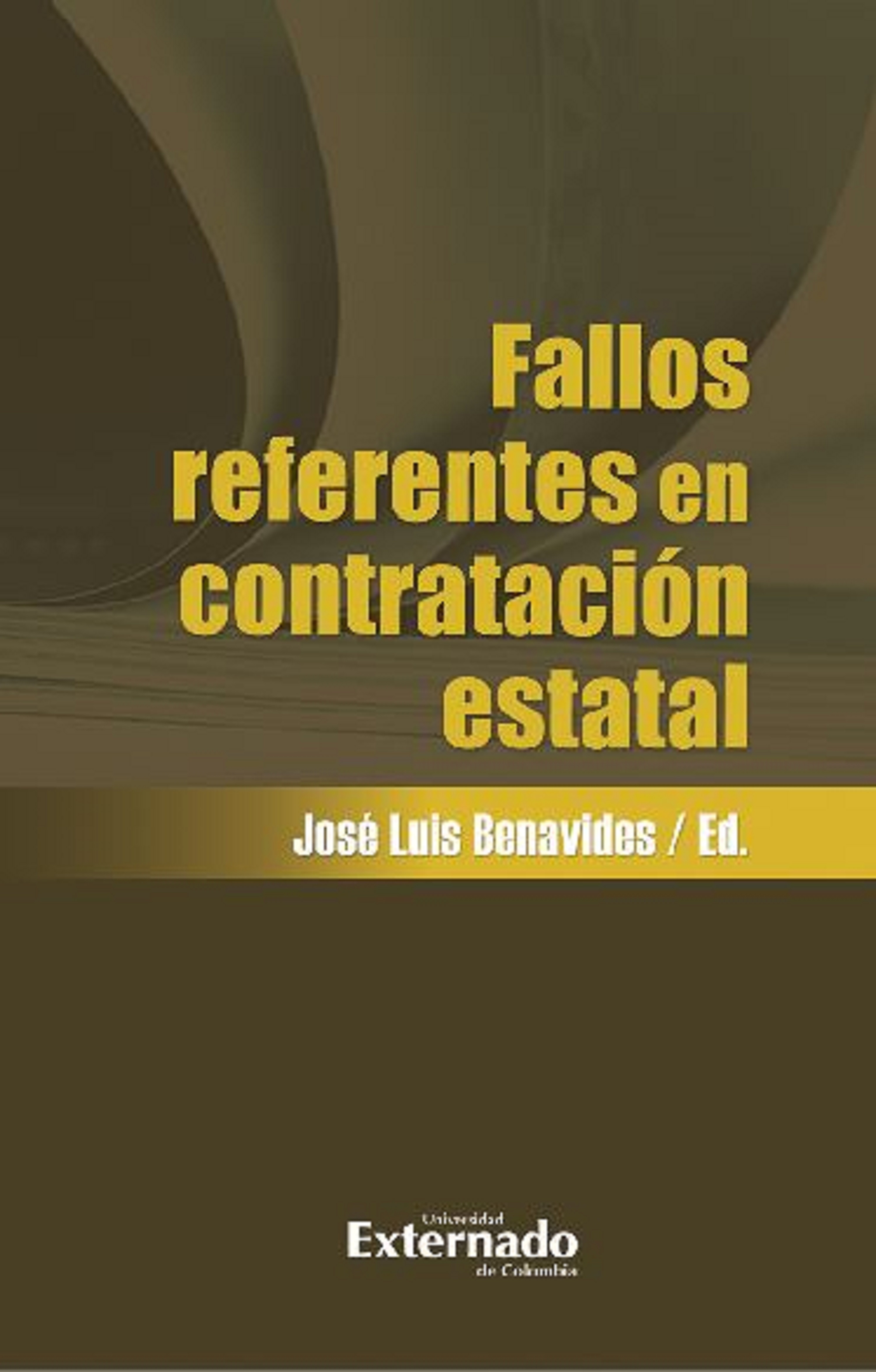 Обложка книги «Fallos referentes en contratación estatal»