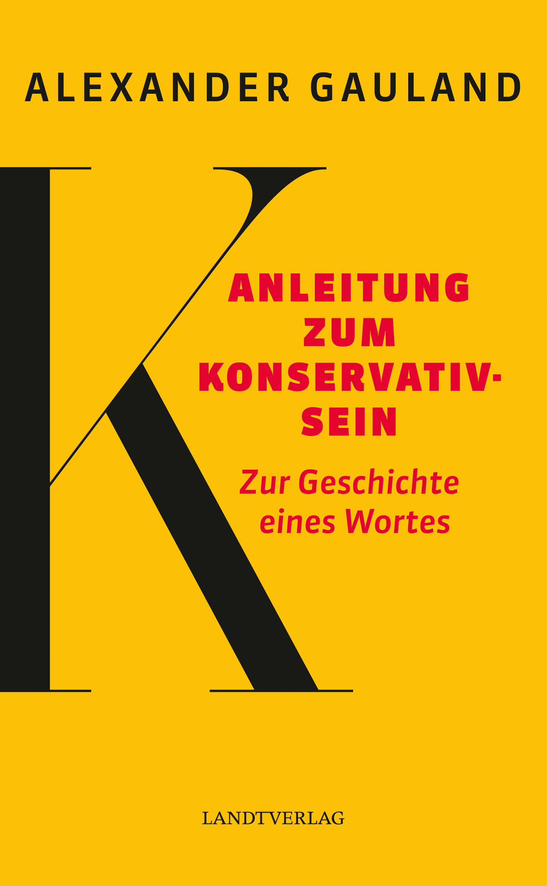 Обложка книги «Anleitung zum Konservativsein»