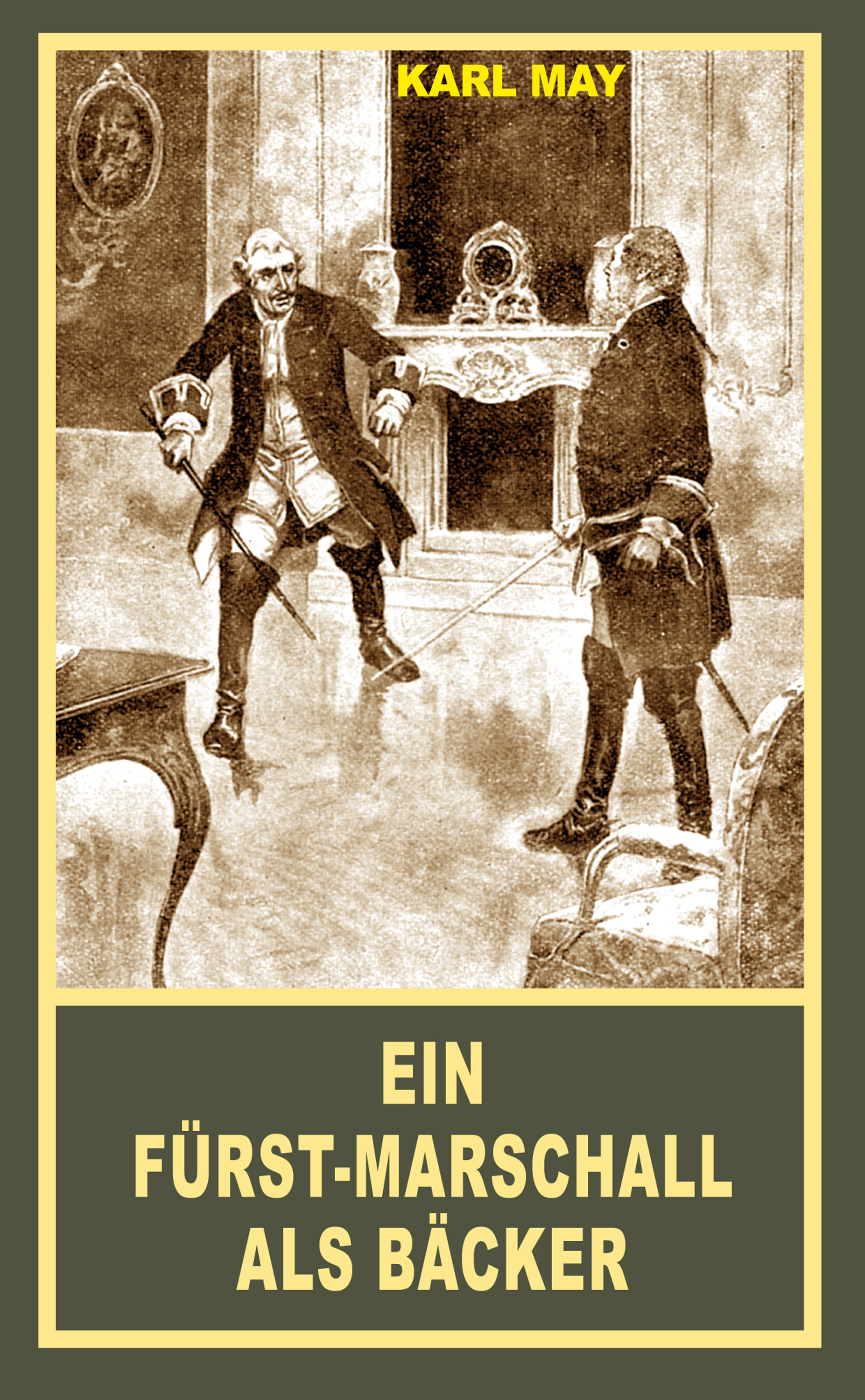 Обложка книги «Ein Fürst-Marschall als Bäcker»