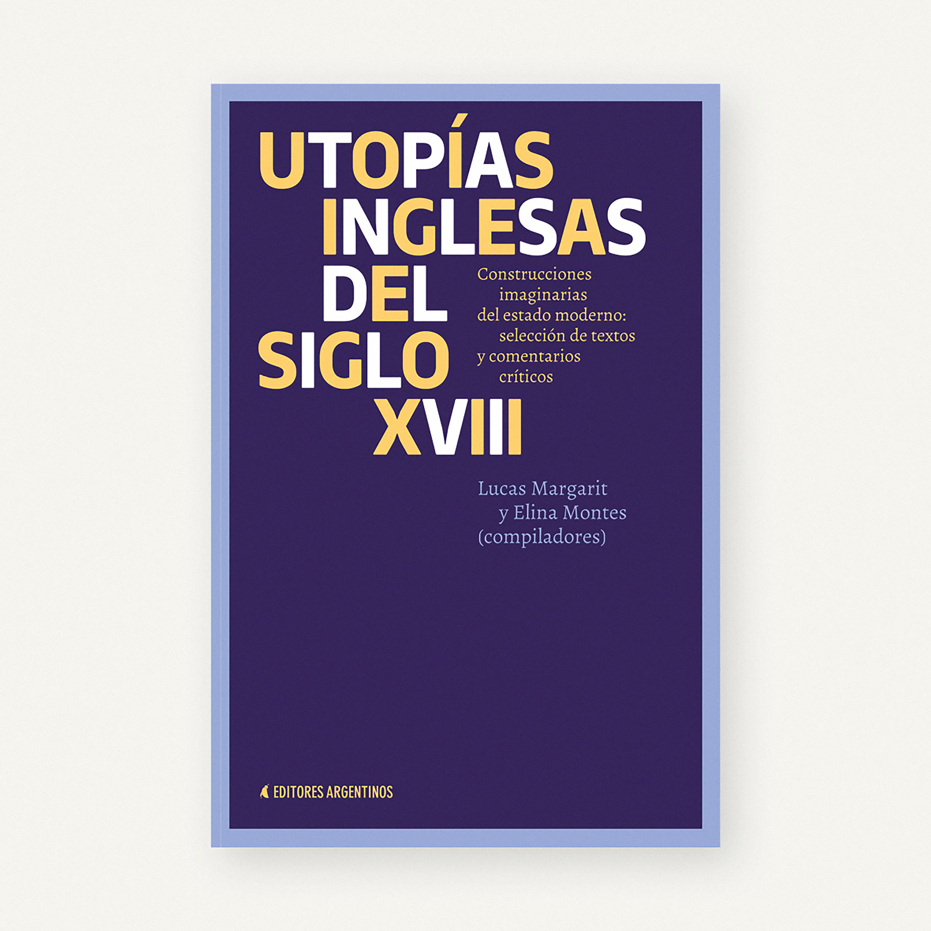 Обложка книги «Utopías inglesas del siglo XVIII»