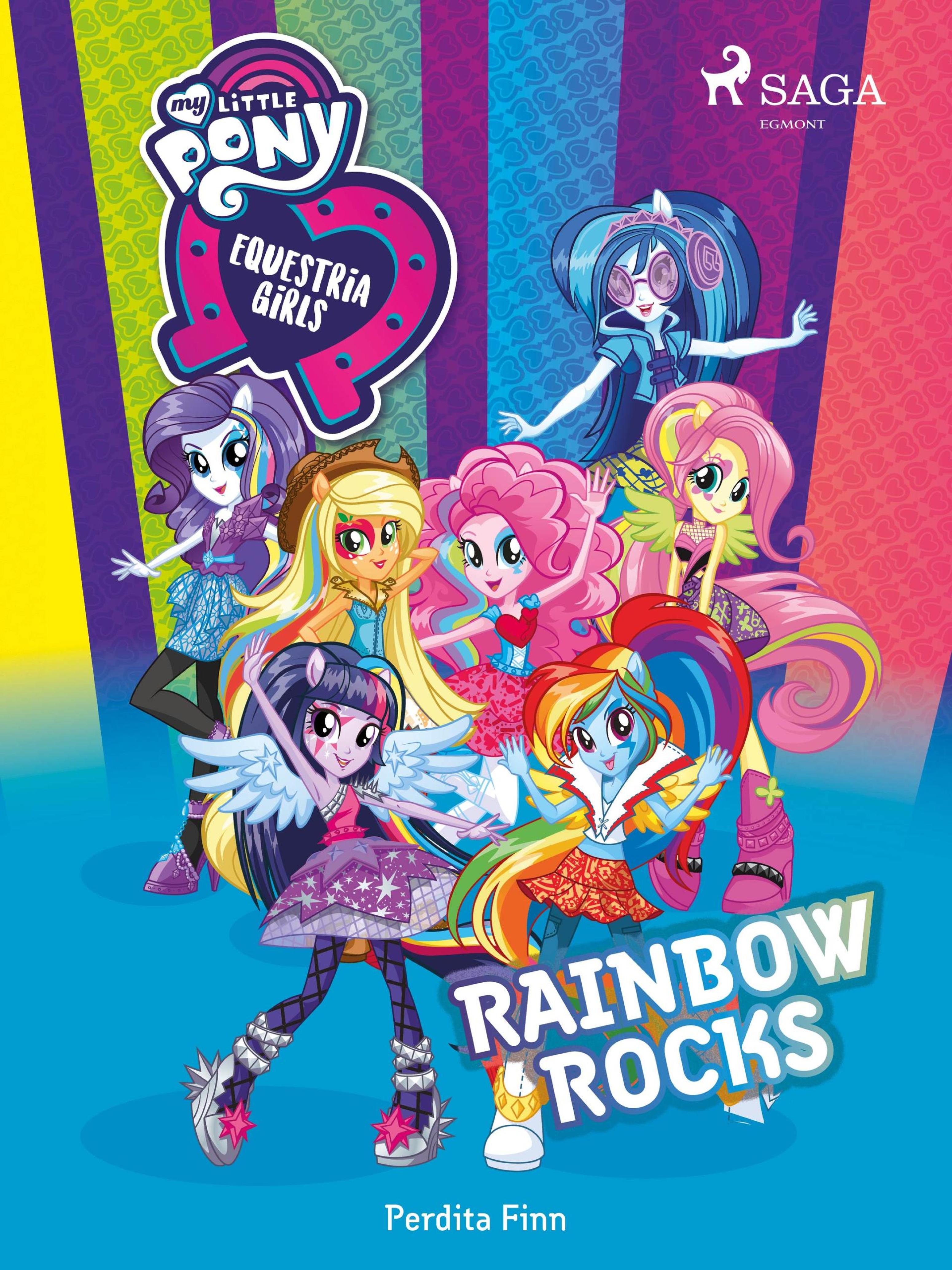Обложка книги «My Little Pony - Equestria Girls - Rainbow Rocks»