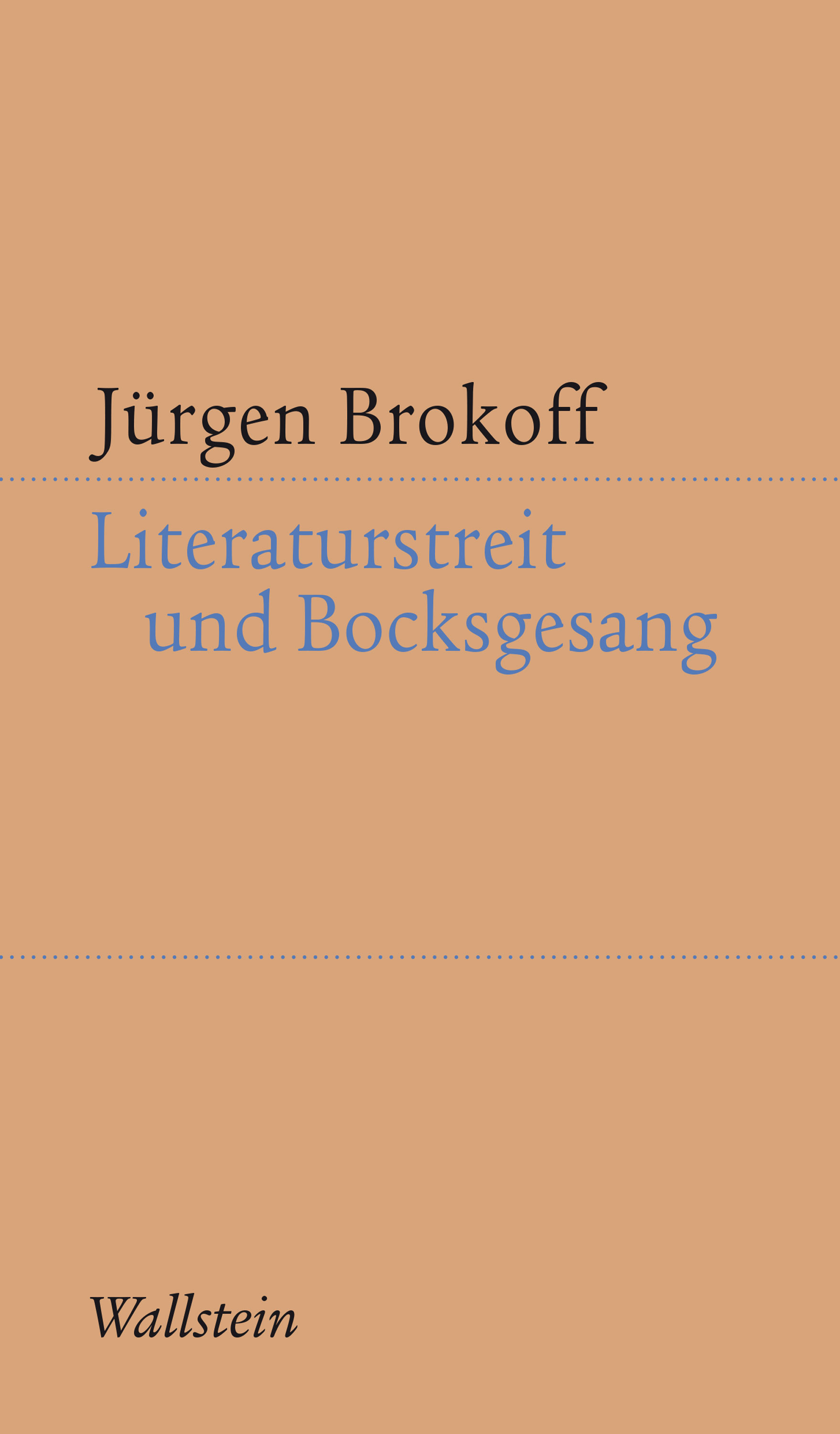Обложка книги «Literaturstreit und Bocksgesang»