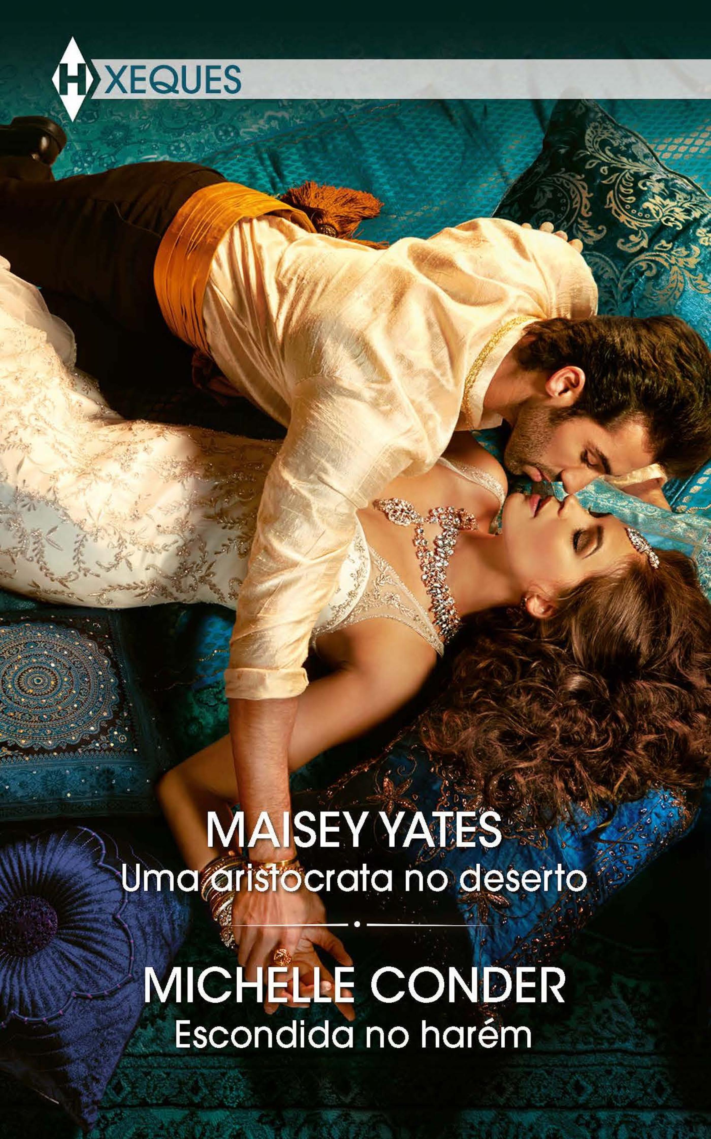 Обложка книги «Uma aristocrata no deserto - Escondida no harém»
