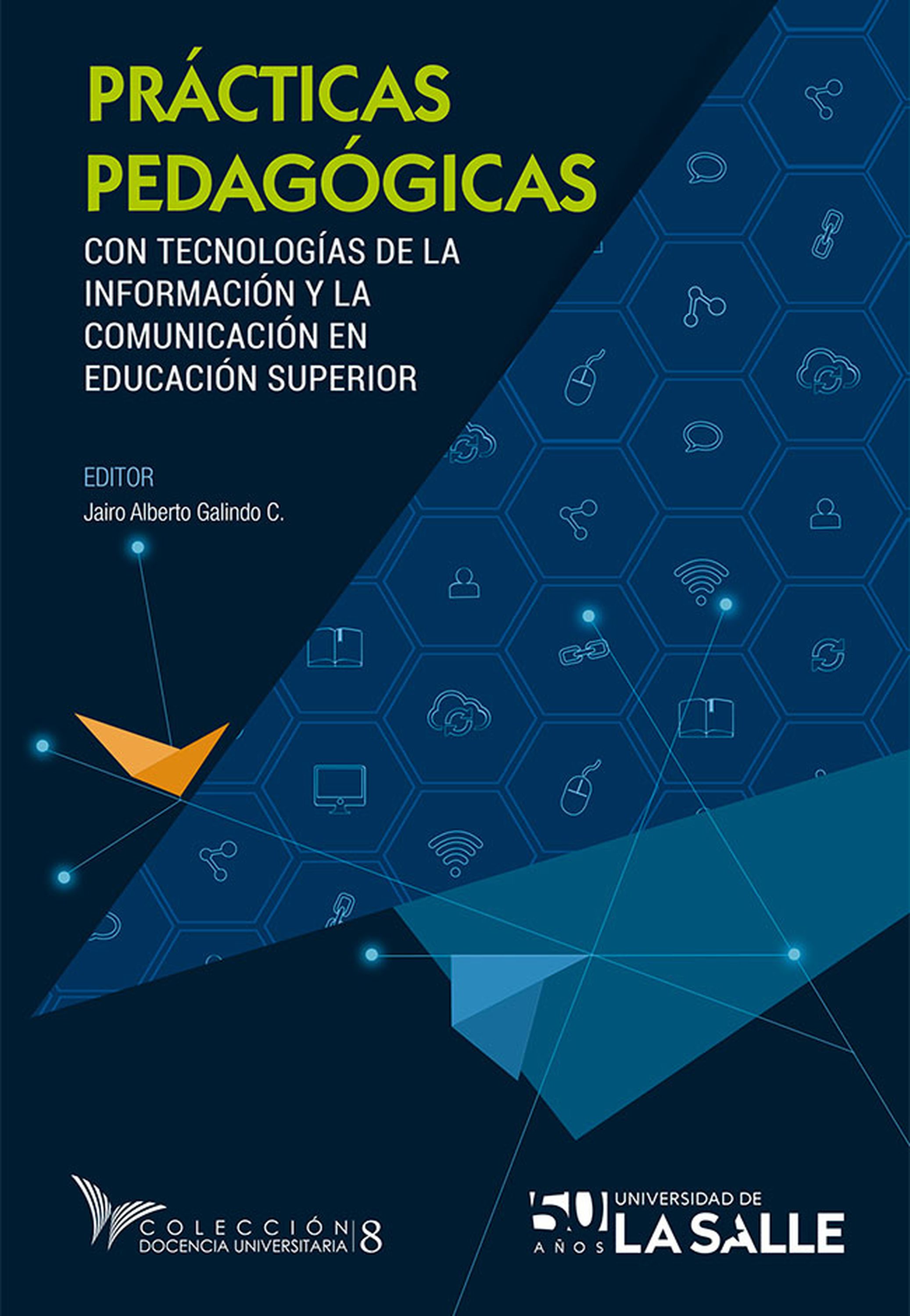 Обложка книги «Prácticas pedagógicas con tecnologías de la información y la comunicación en educación superior»