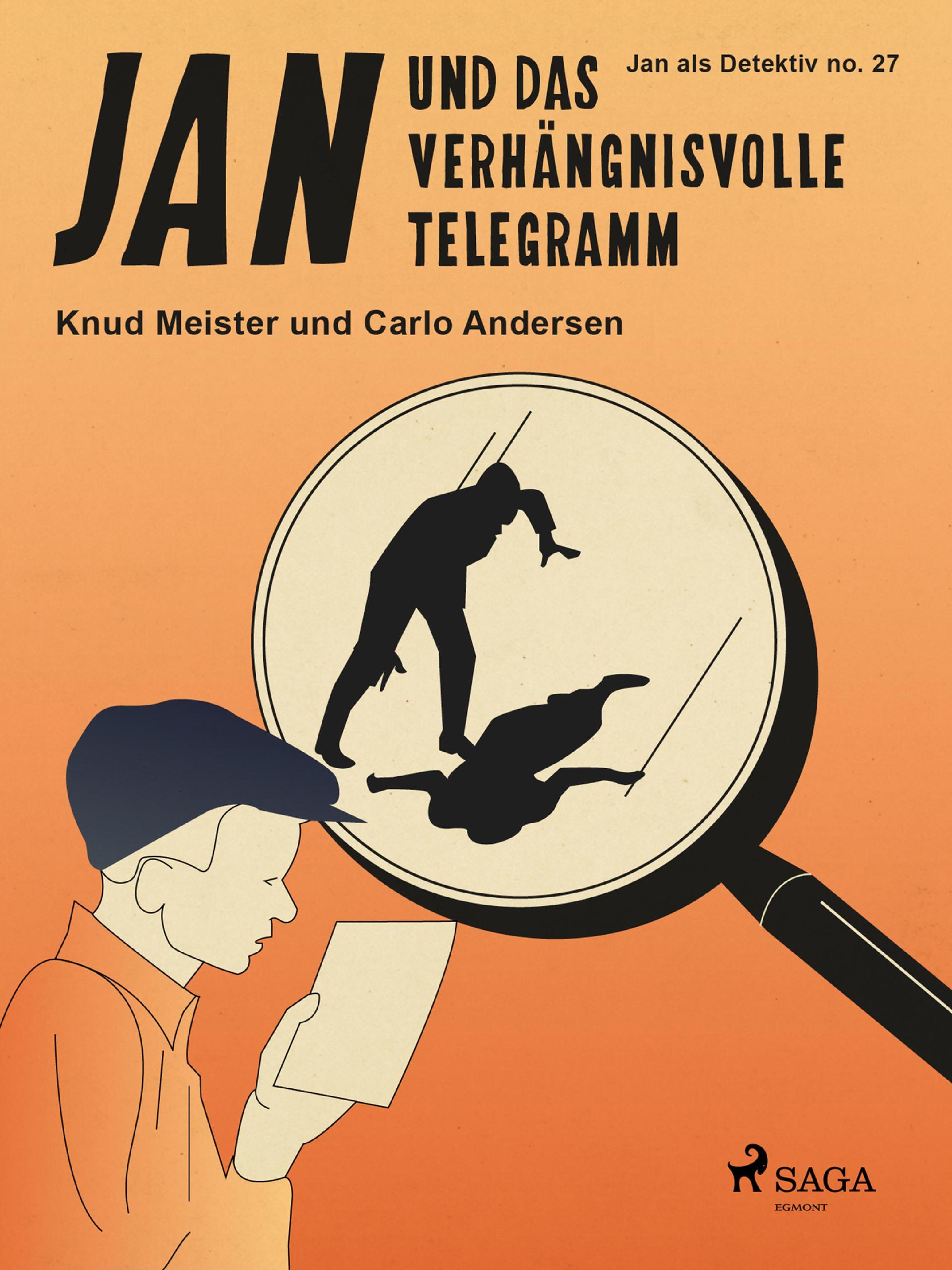 Обложка книги «Jan und das verhängnisvolle Telegramm»