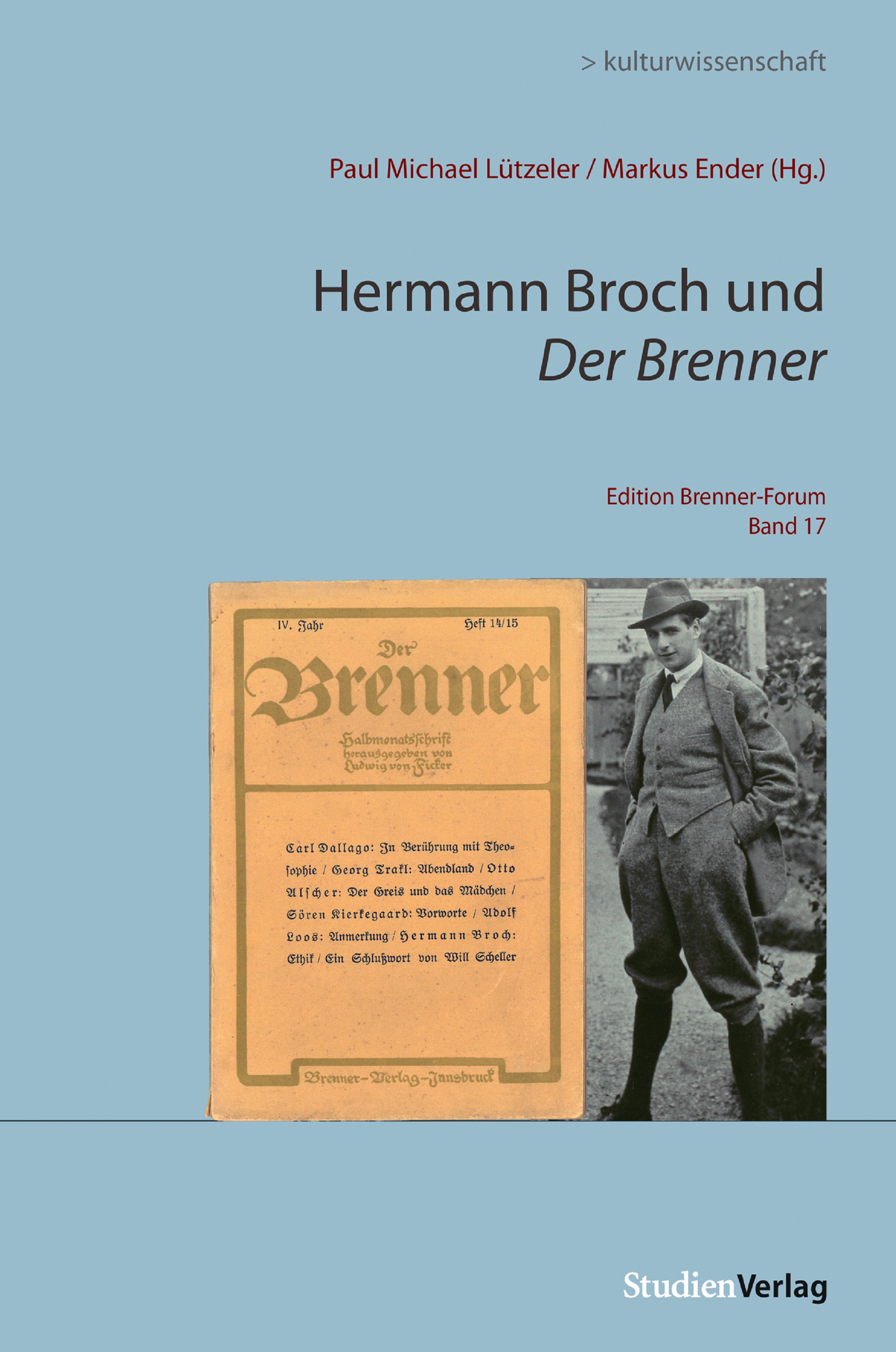 Обложка книги «Hermann Broch und Der Brenner»