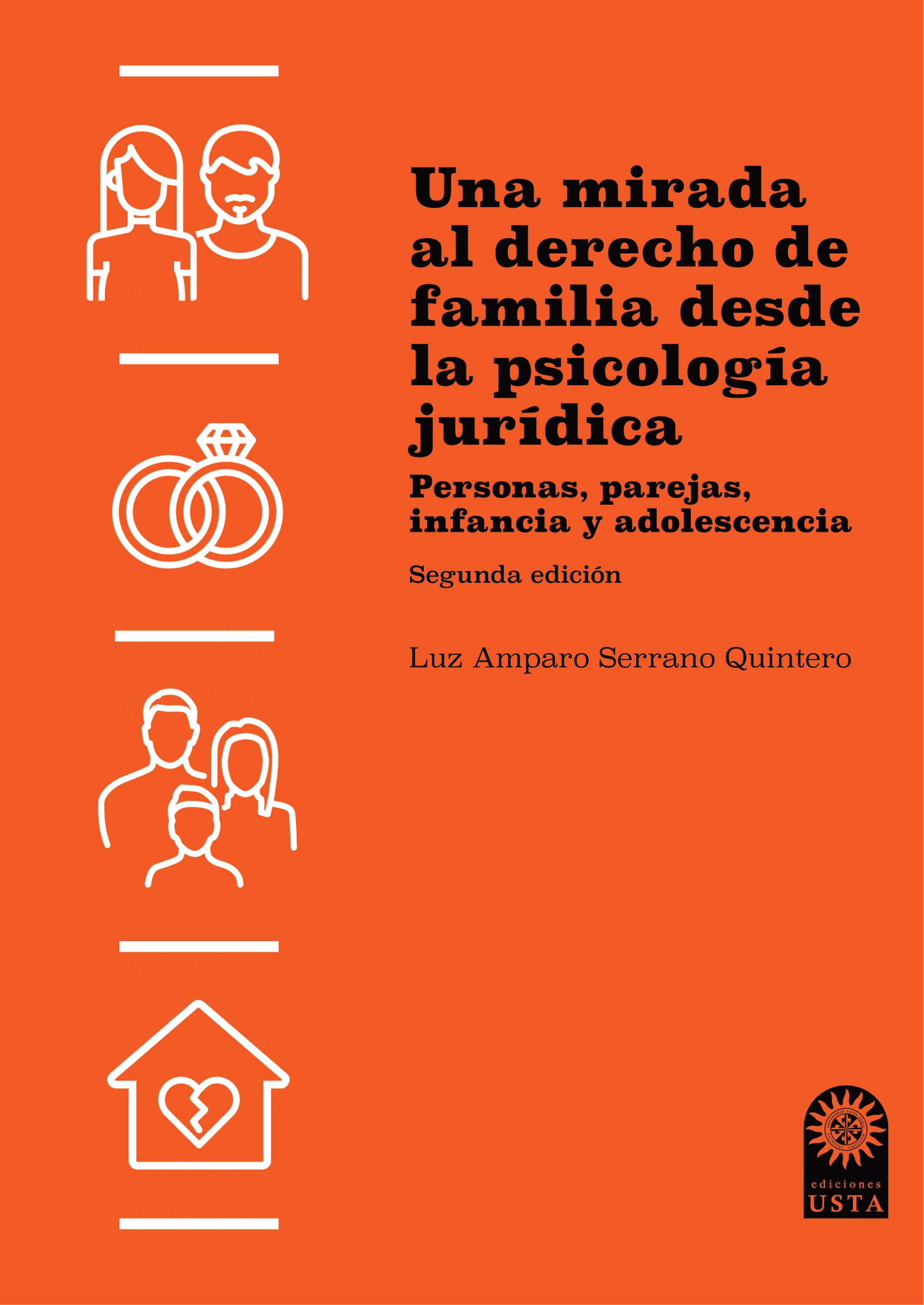 Обложка книги «Una mirada al derecho de familia desde la psicología jurídica»