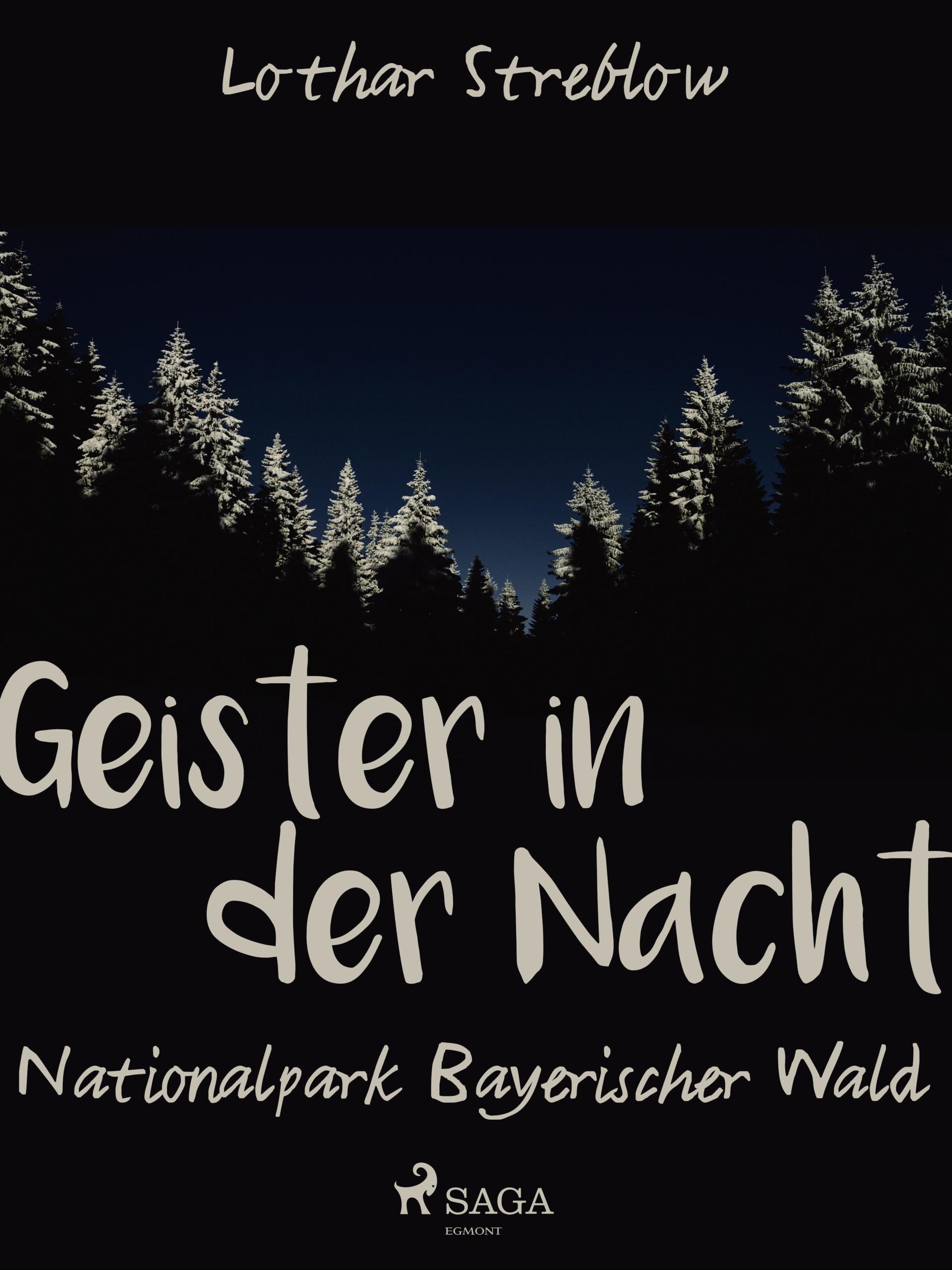 Обложка книги «Geister in der Nacht. Nationalpark Bayerischer Wald»