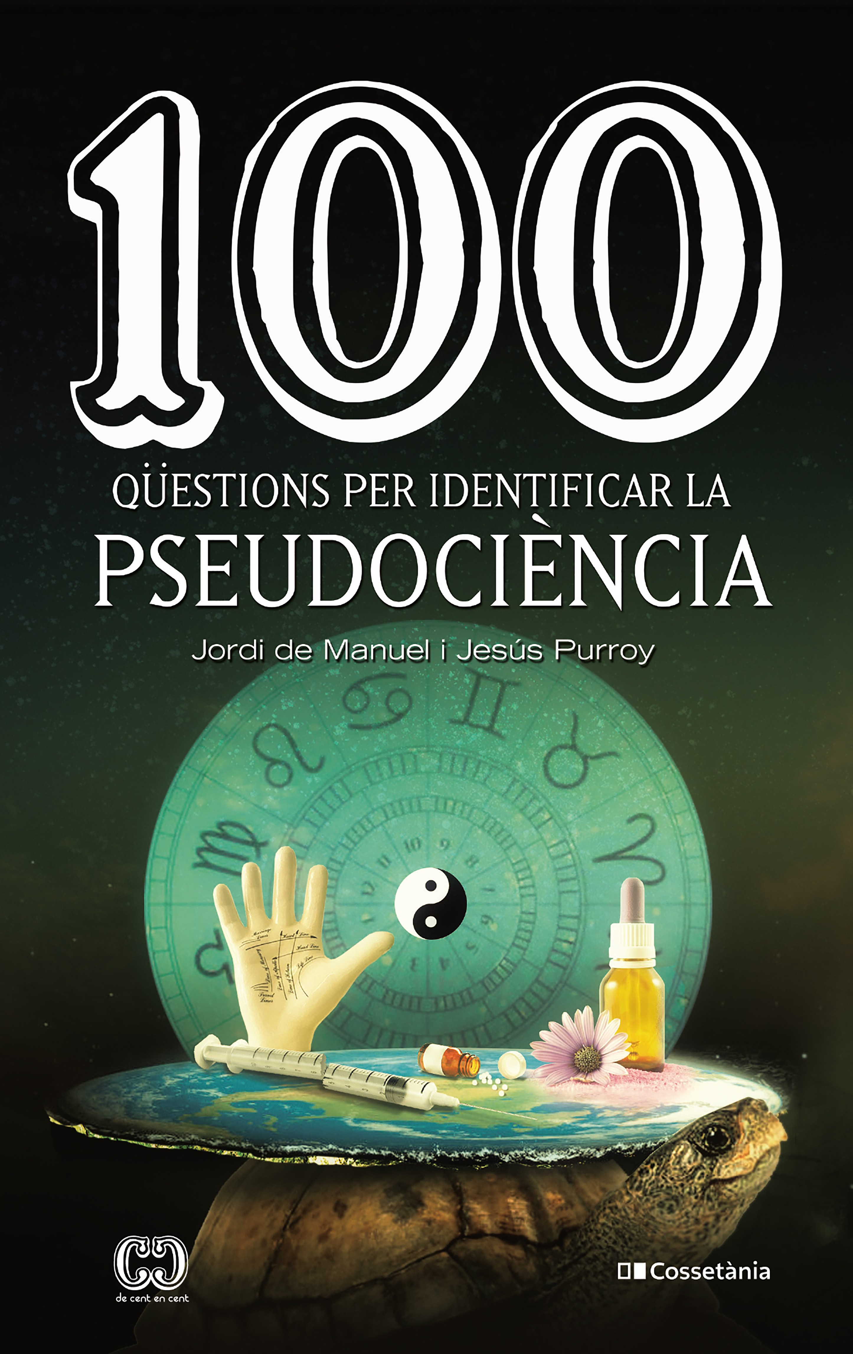Обложка книги «100 qüestions per identificar la pseudociència»