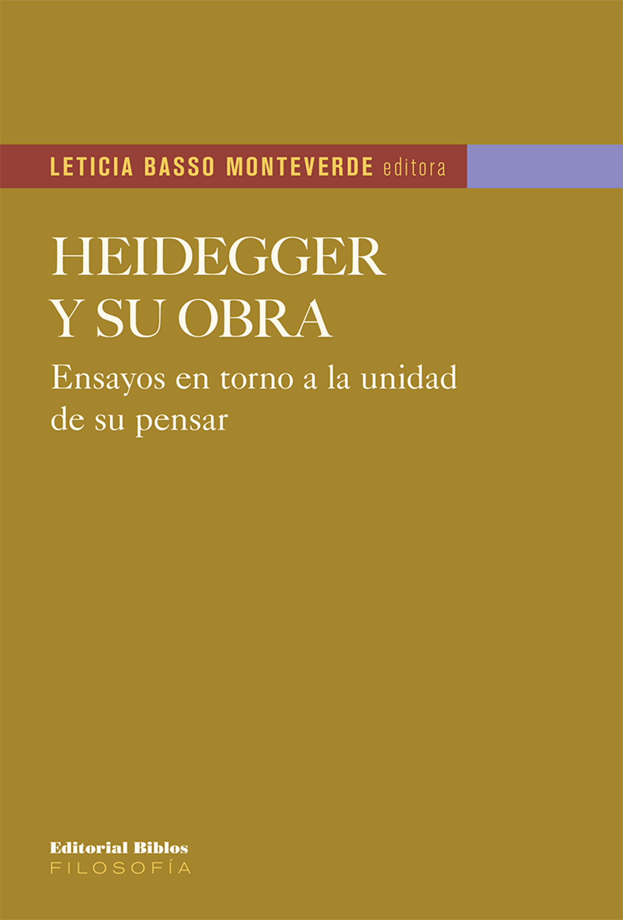 Обложка книги «Heidegger y su obra»