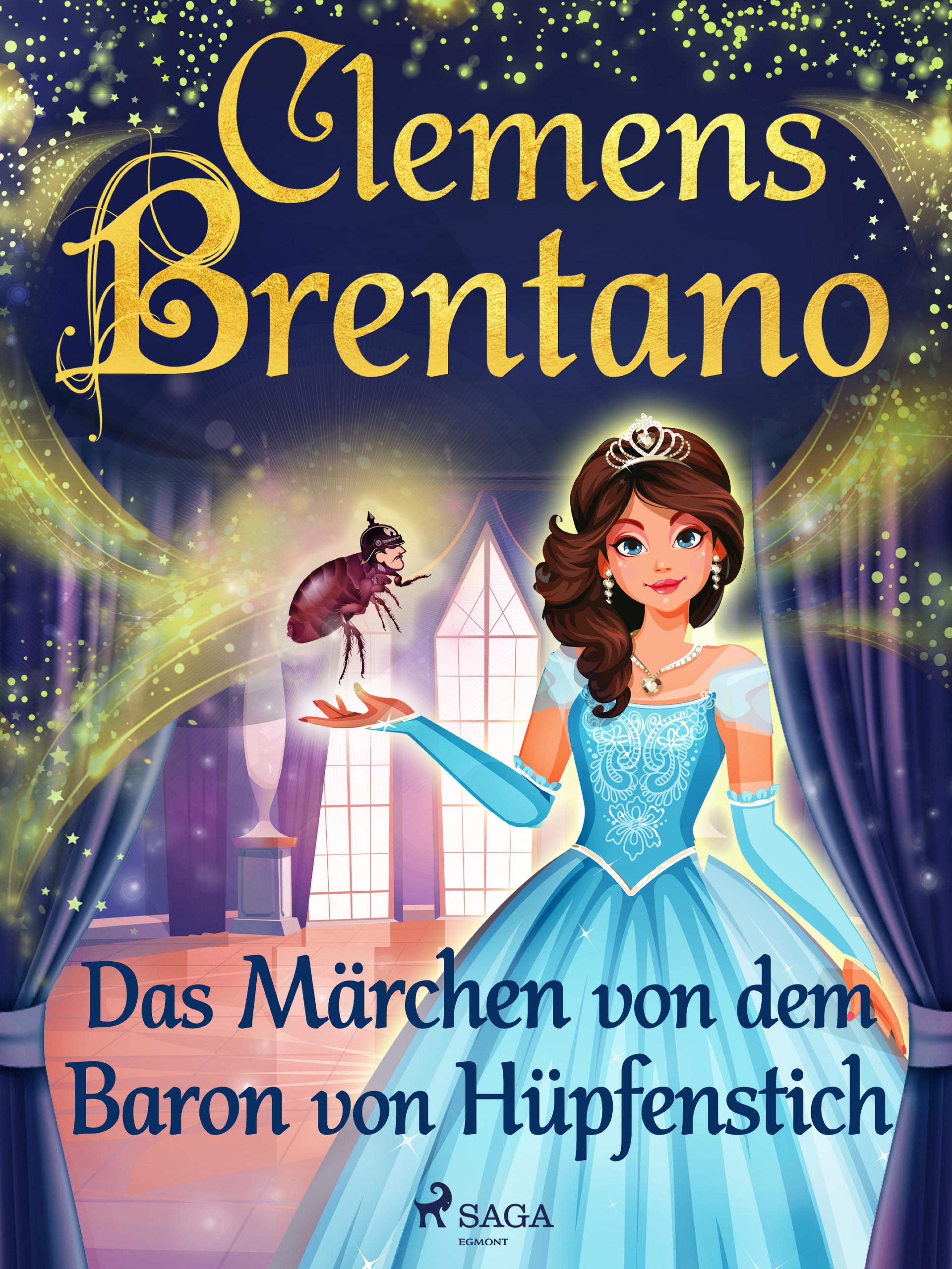 Обложка книги «Das Märchen von dem Baron von Hüpfenstich»