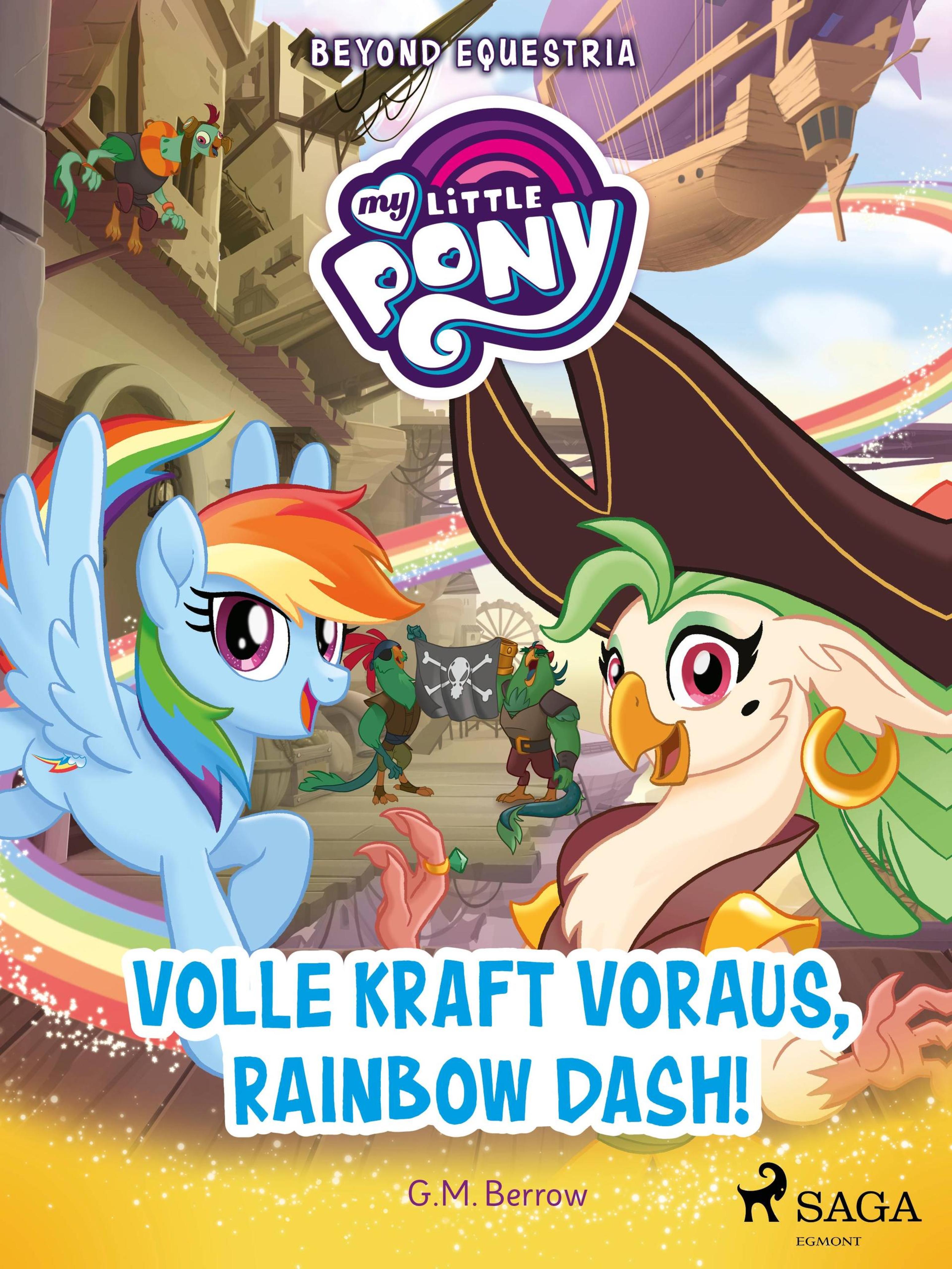 Обложка книги «My Little Pony - Beyond Equestria - Volle Kraft voraus, Rainbow Dash!»