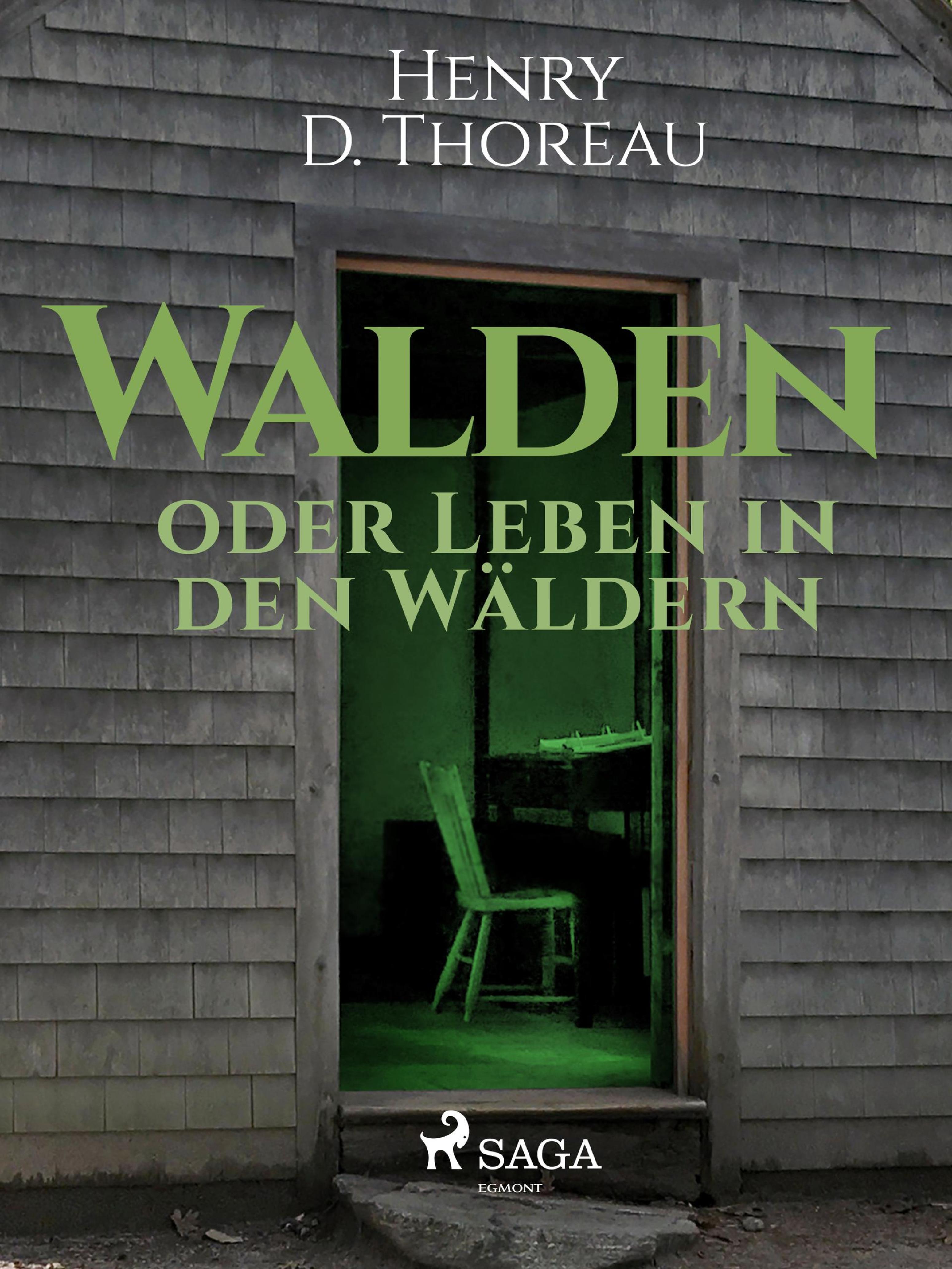 Обложка книги «Walden oder Leben in den Wäldern»