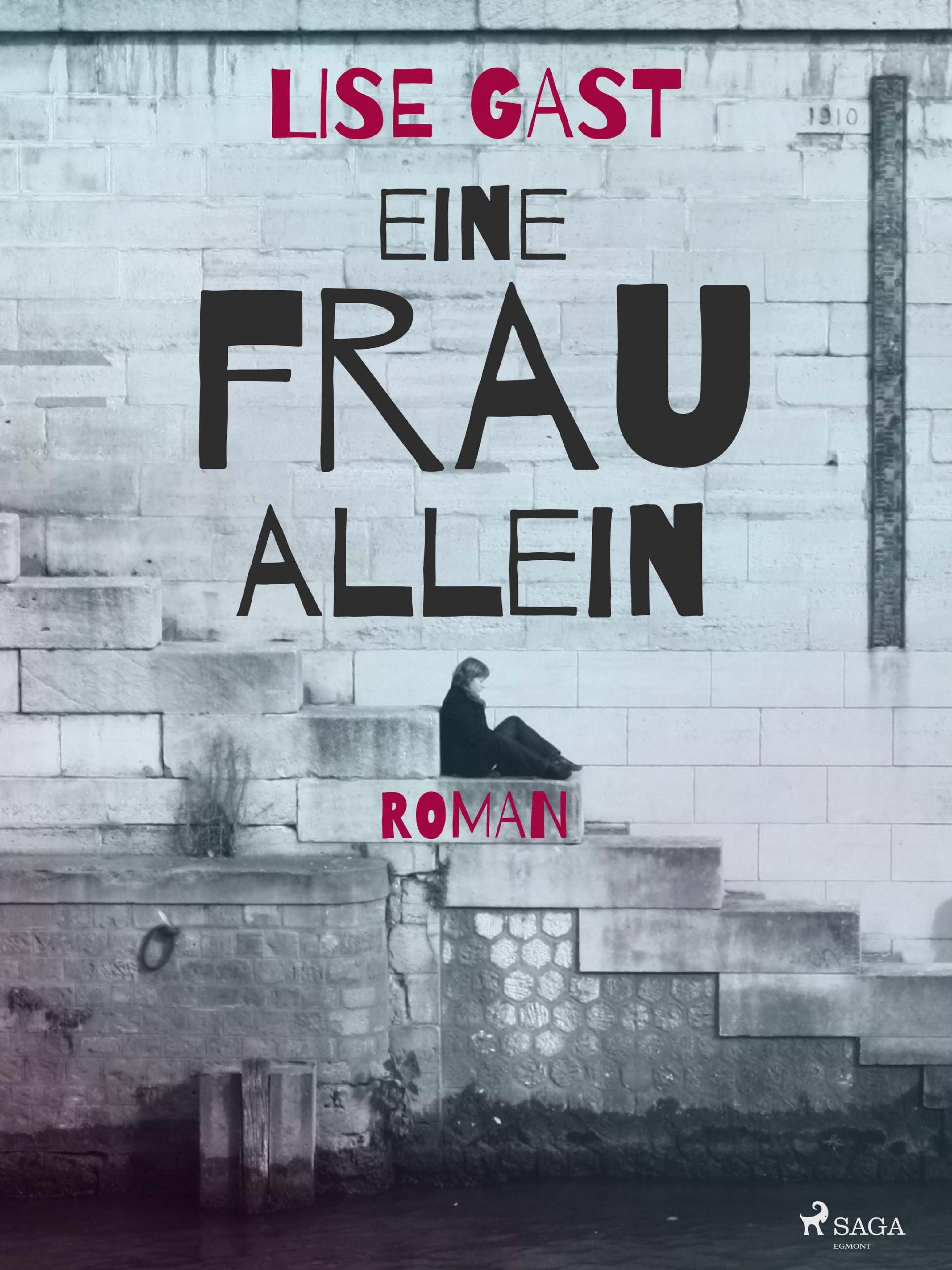 Обложка книги «Eine Frau allein»