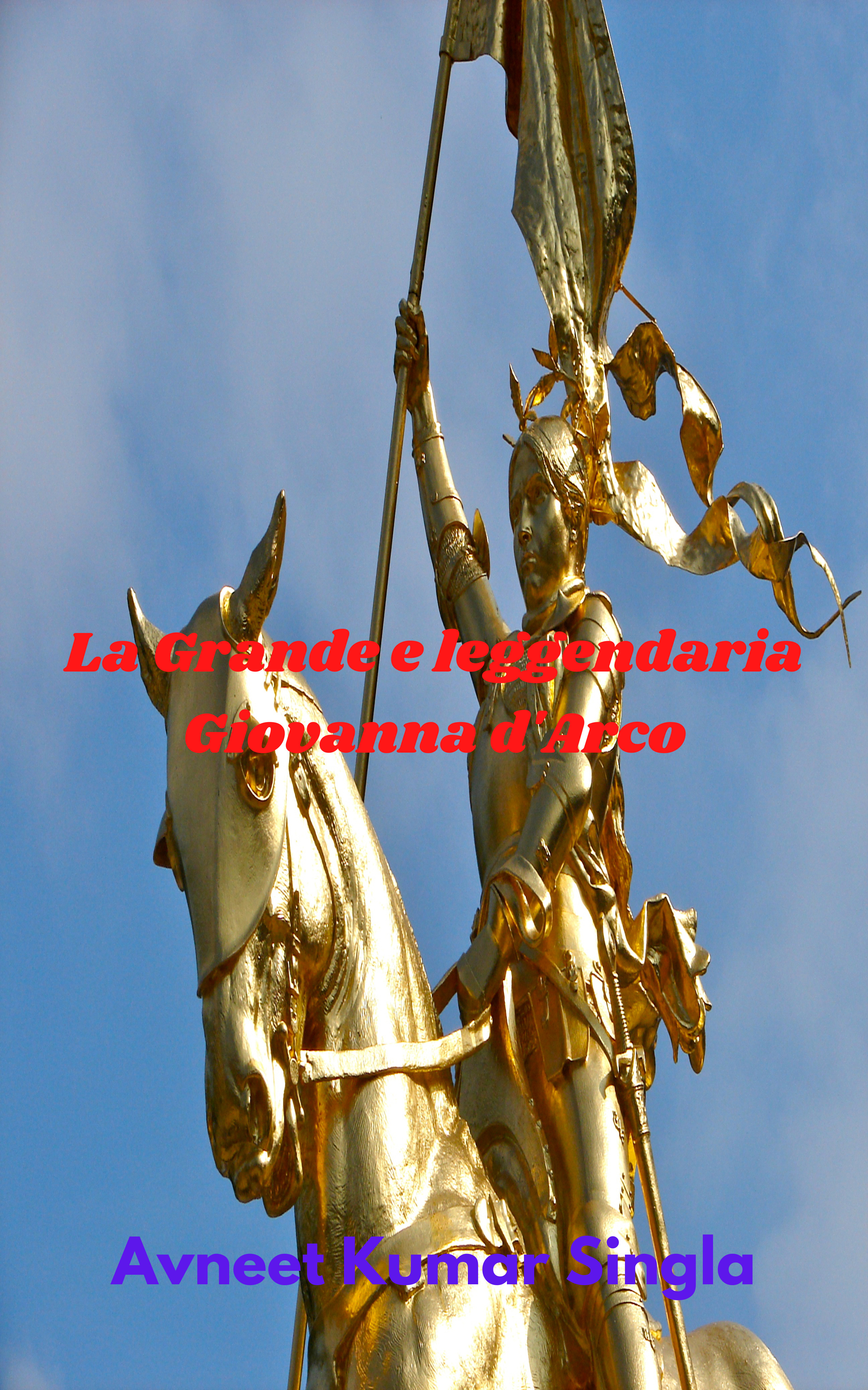 Обложка книги «La Grande e leggendaria Giovanna d'Arco»