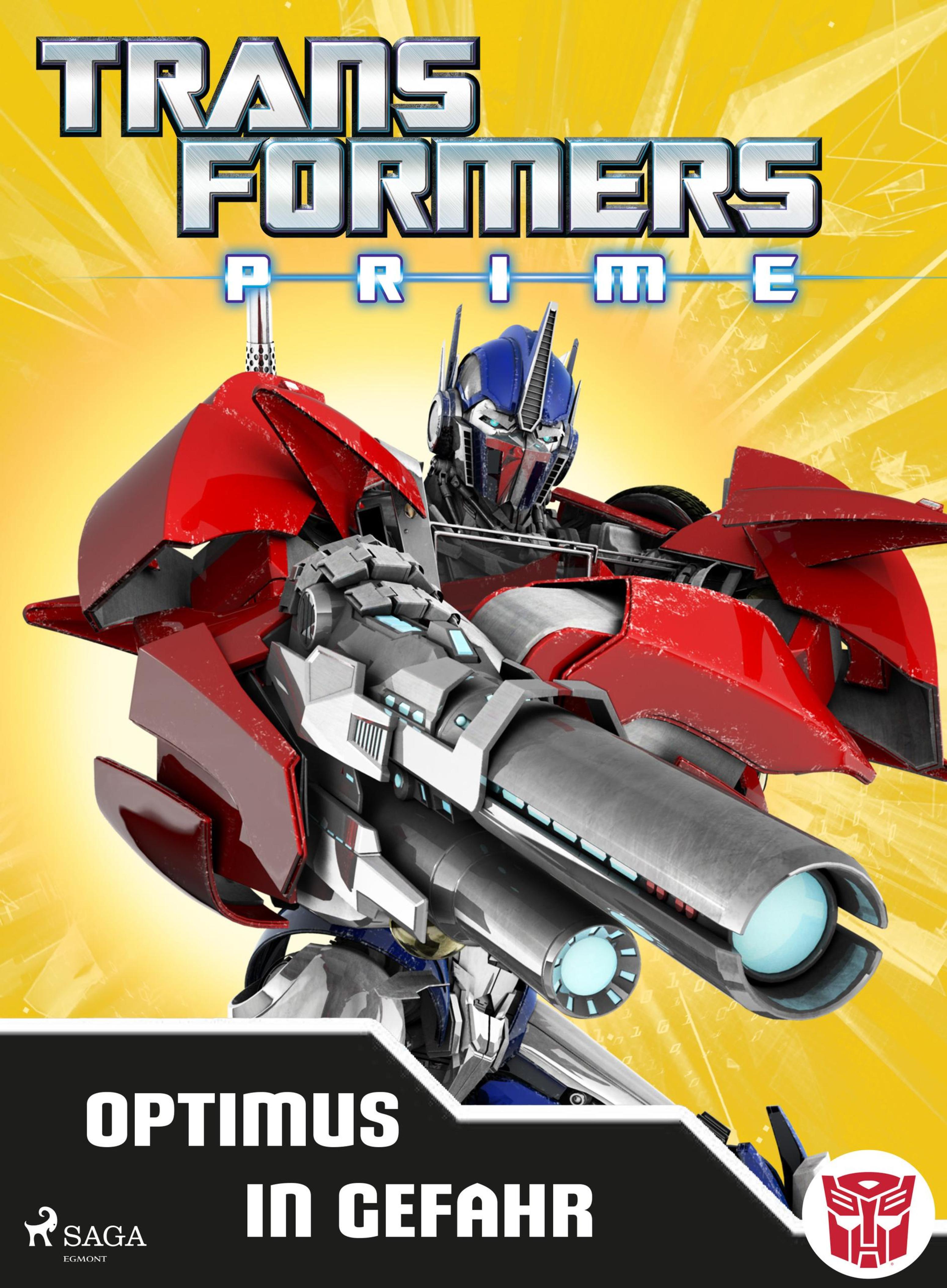 Обложка книги «Transformers - Prime - Optimus in Gefahr»