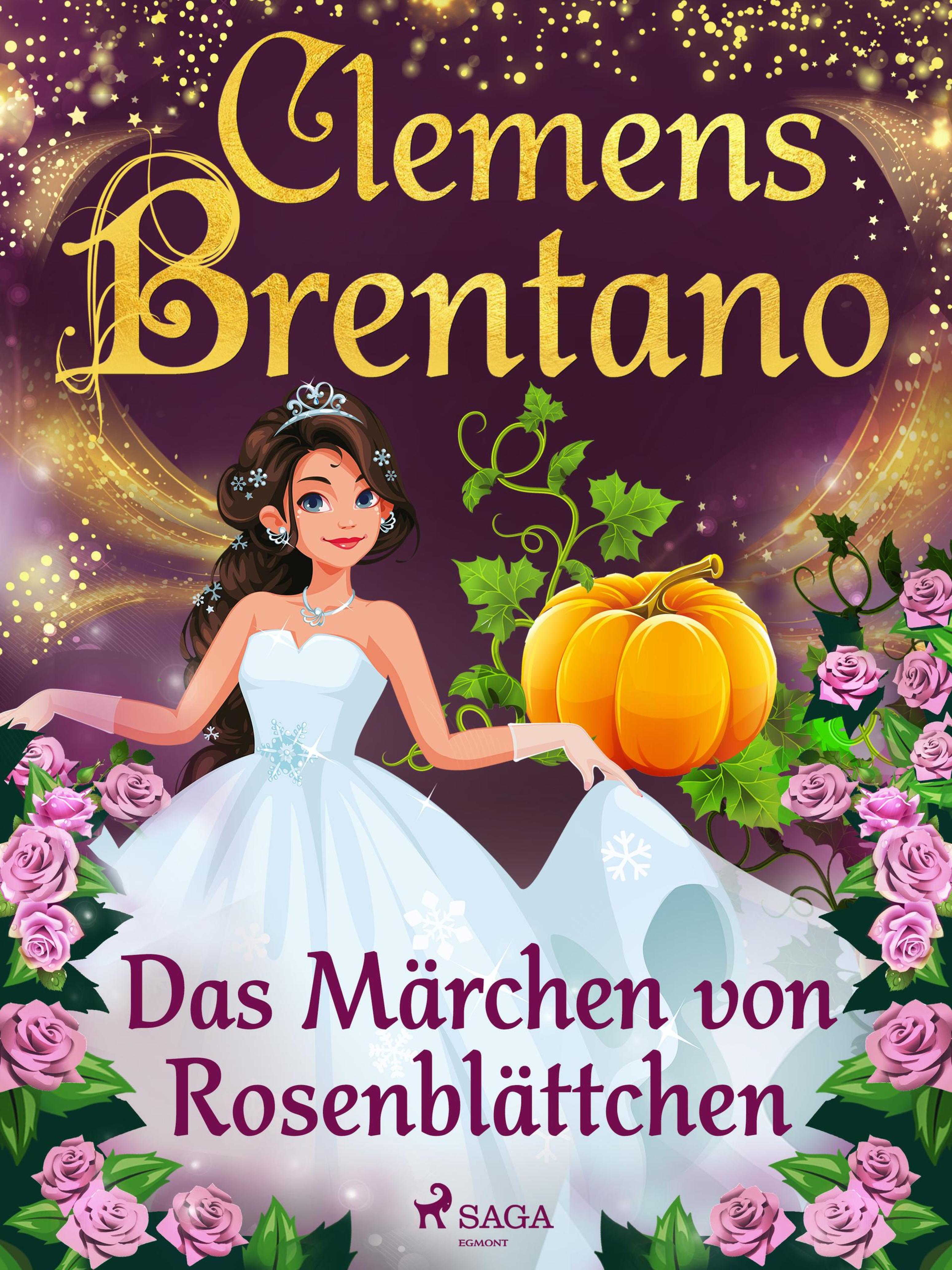Обложка книги «Das Märchen von Rosenblättchen»