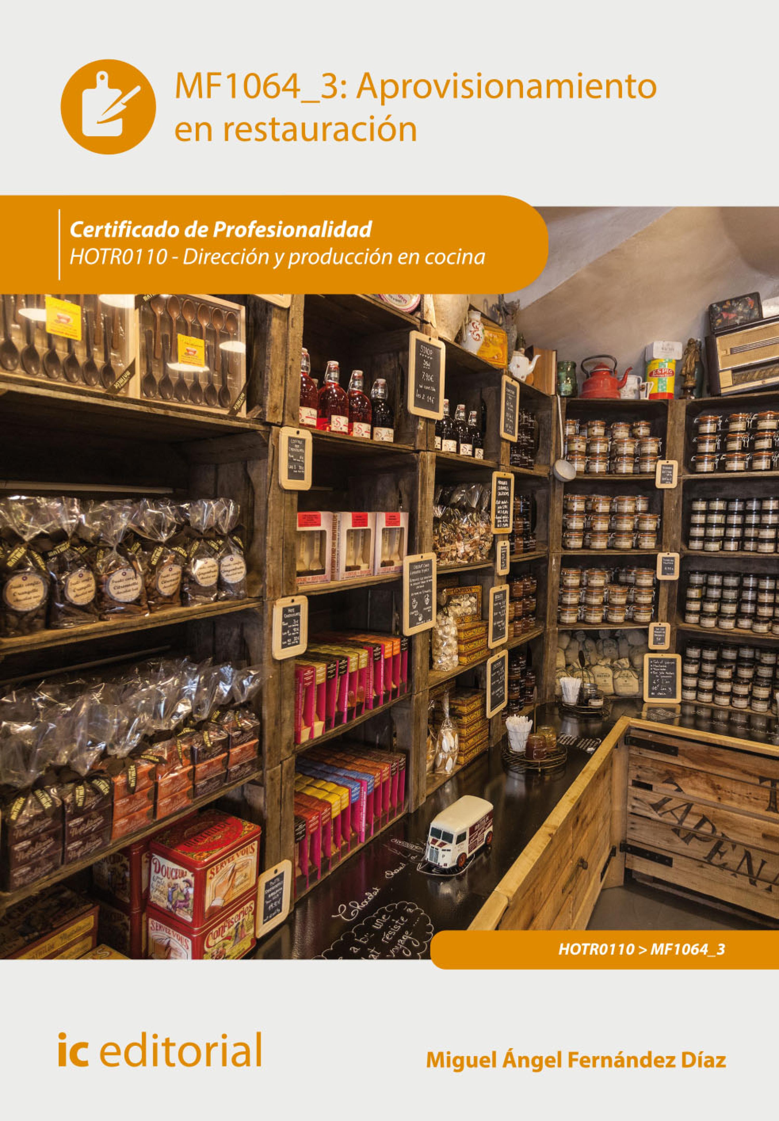 Обложка книги «Aprovisionamiento en restauración. HOTR0110»