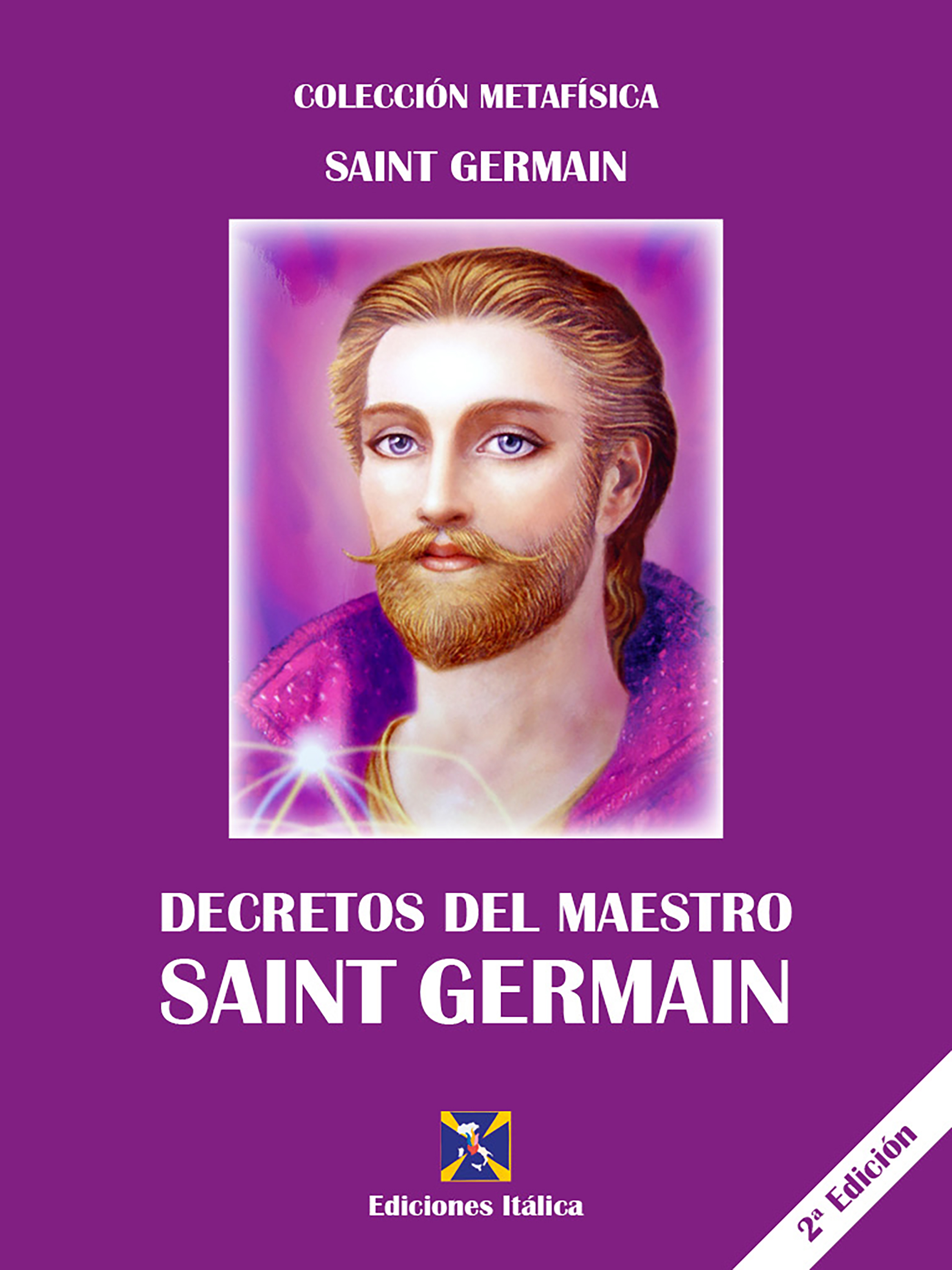 Обложка книги «Decretos del Maestro Saint Germain»