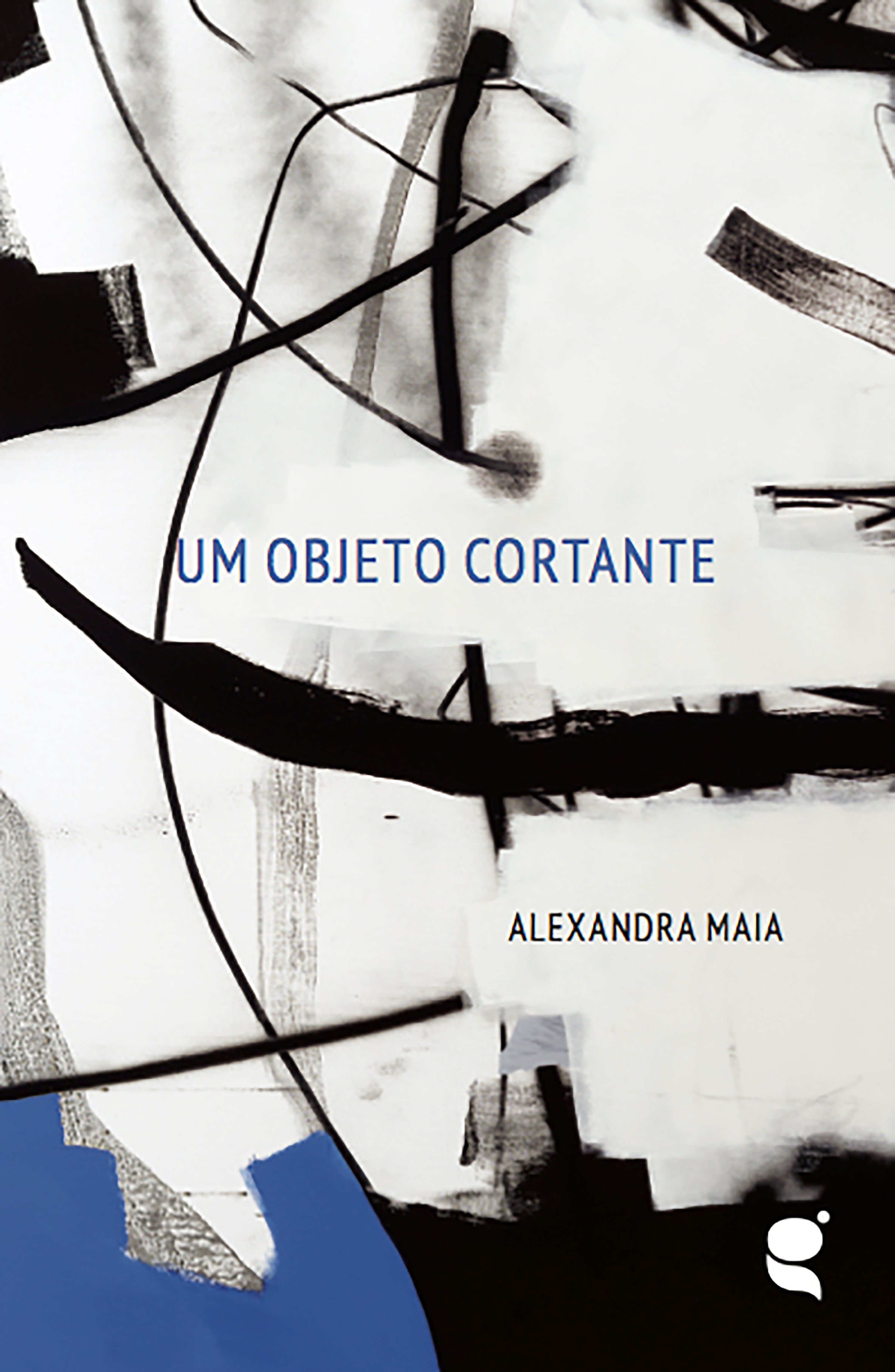 Обложка книги «Um objeto cortante»