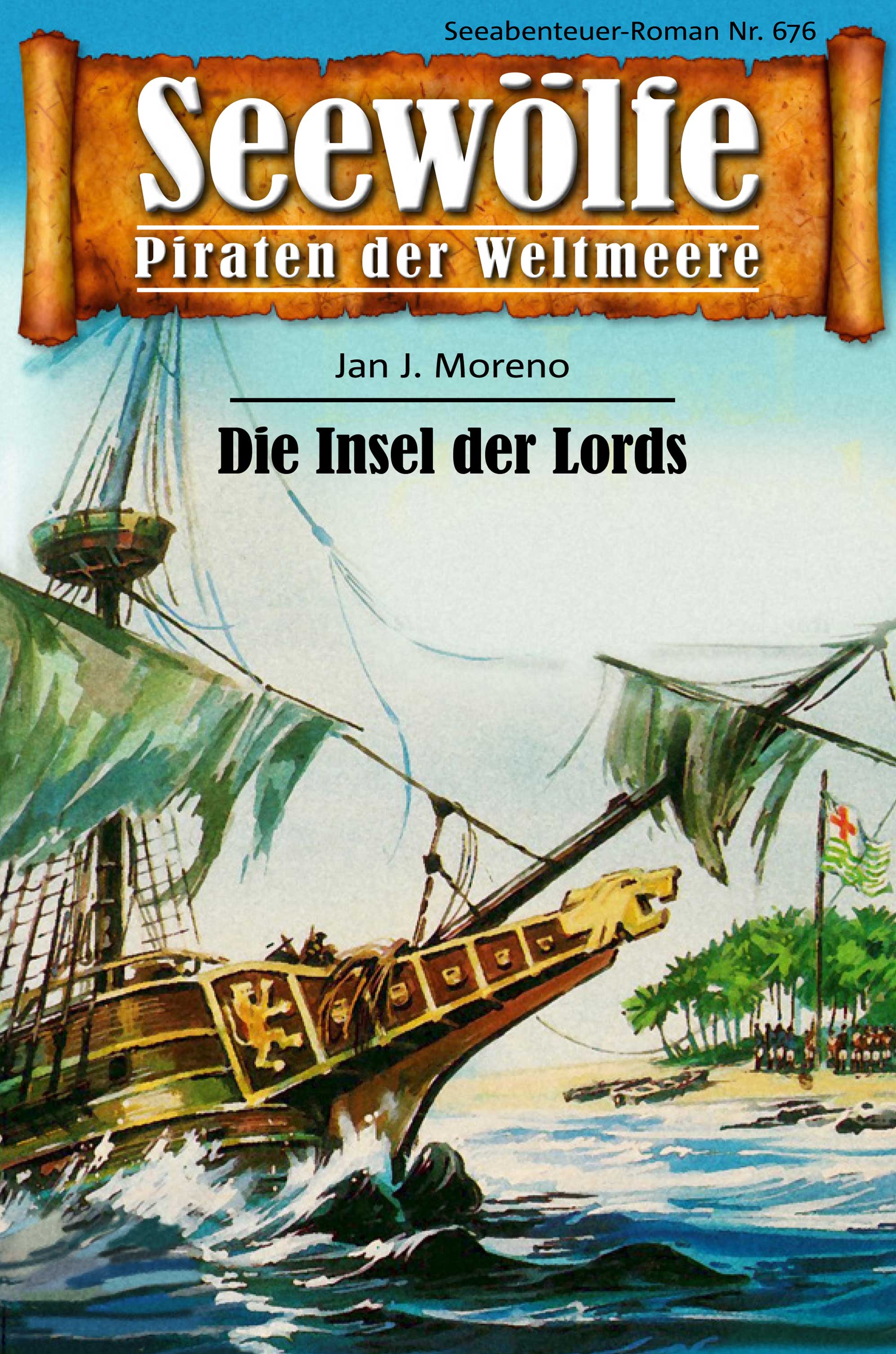 Обложка книги «Seewölfe - Piraten der Weltmeere 676»