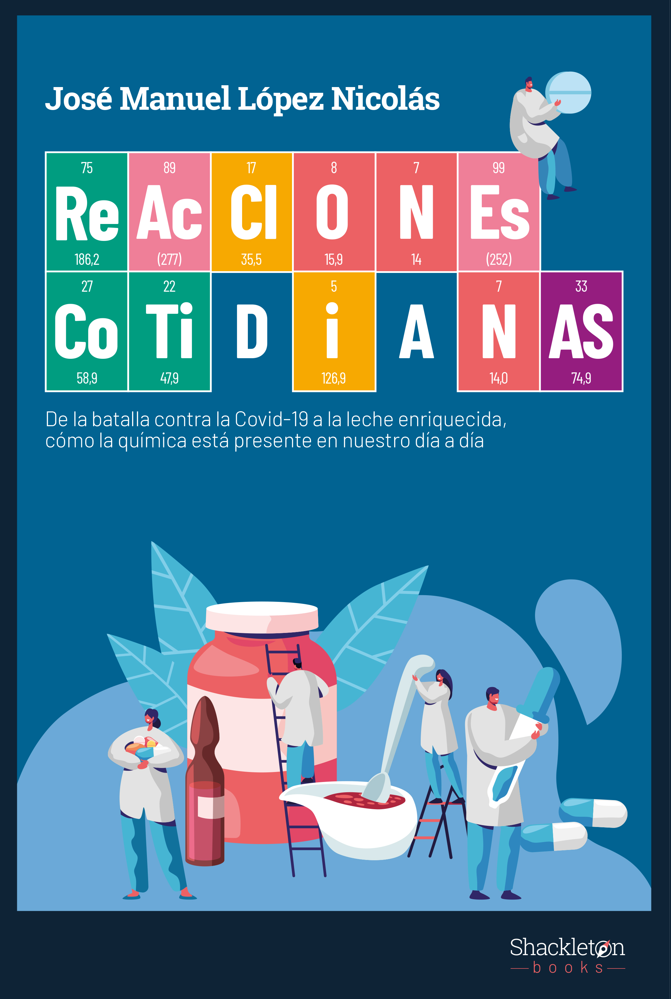 Обложка книги «Reacciones cotidianas»