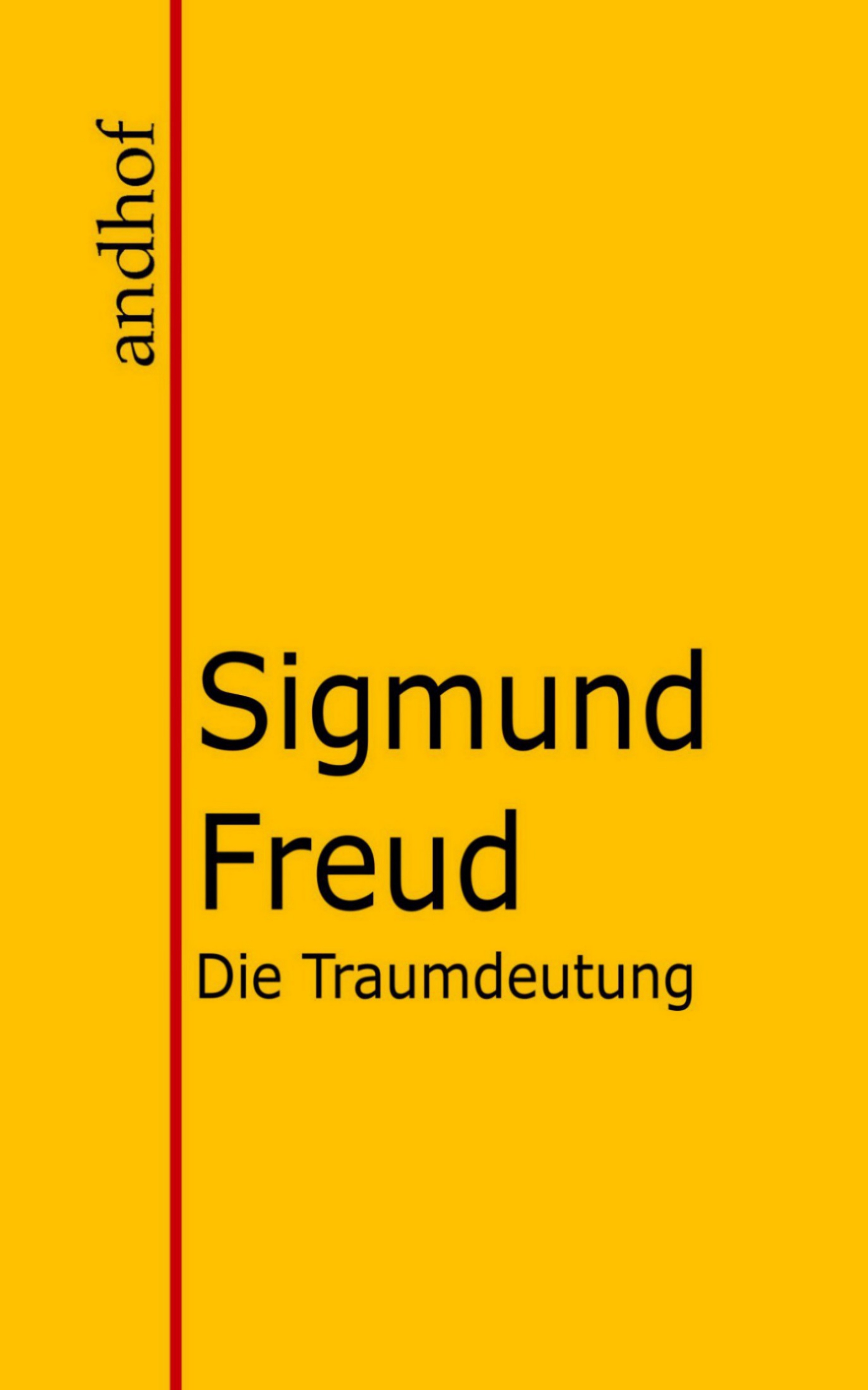 Обложка книги «Die Traumdeutung»