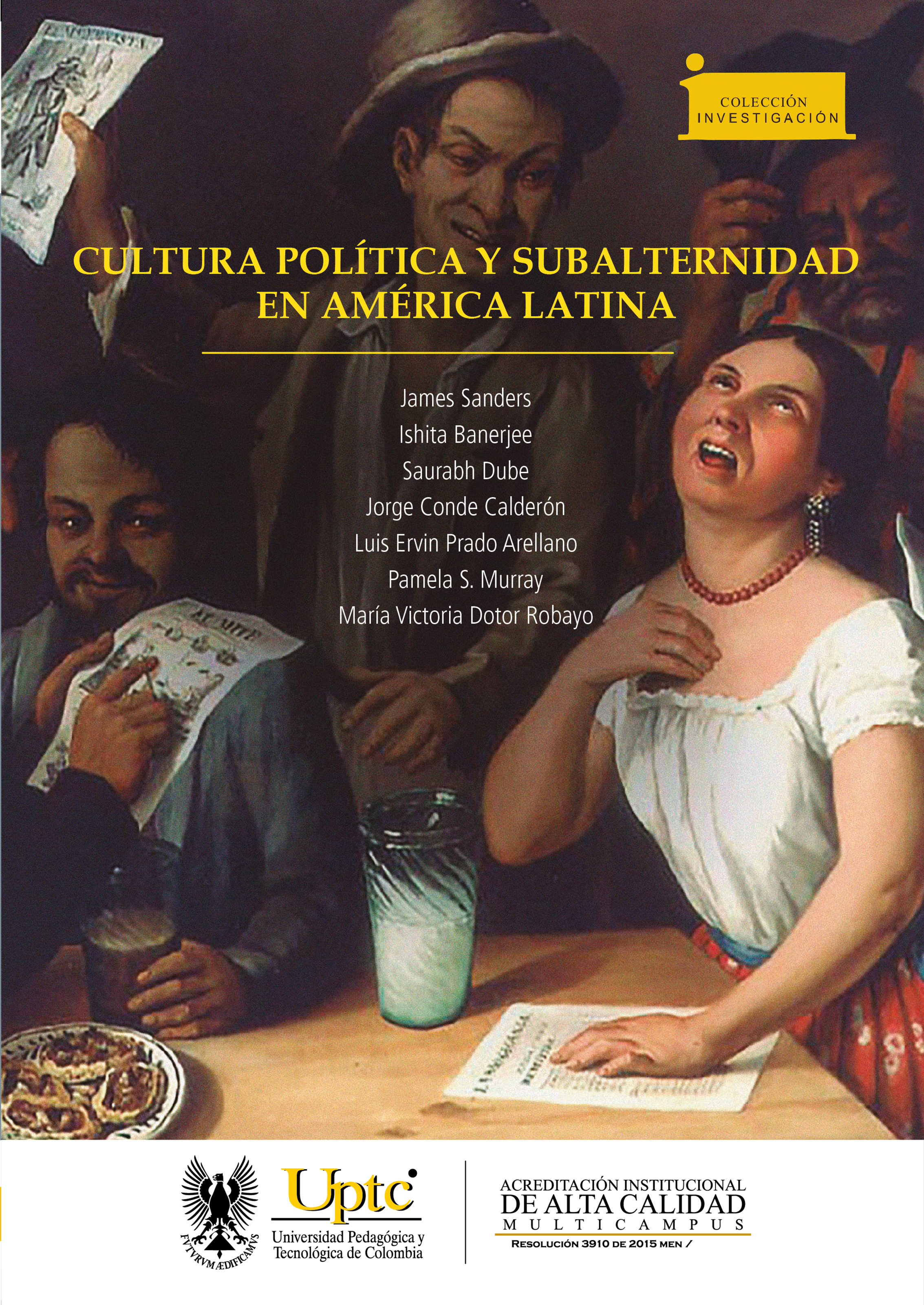 Обложка книги «Cultura política y subalternidad en América Latina»