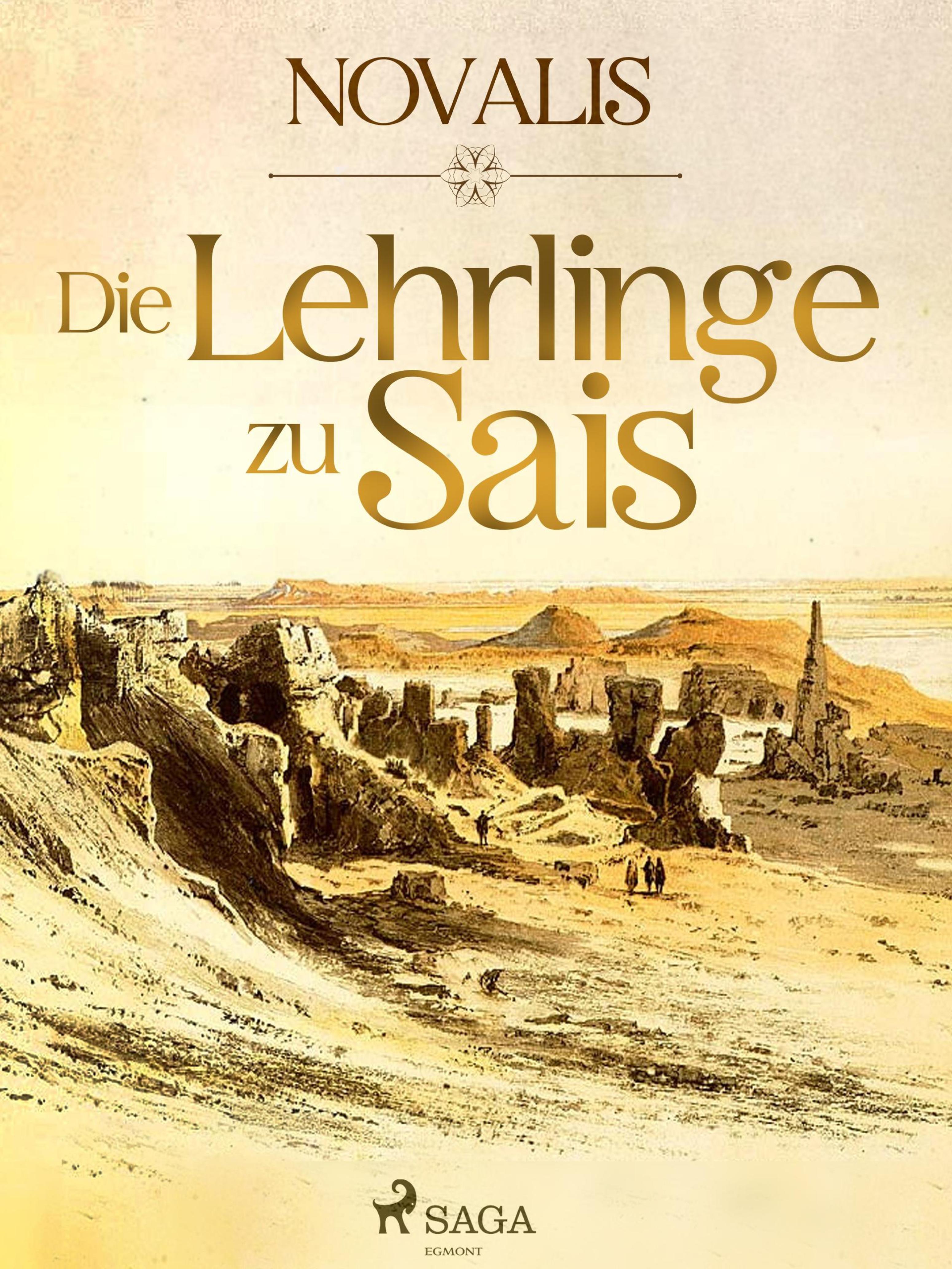 Обложка книги «Die Lehrlinge zu Sais»