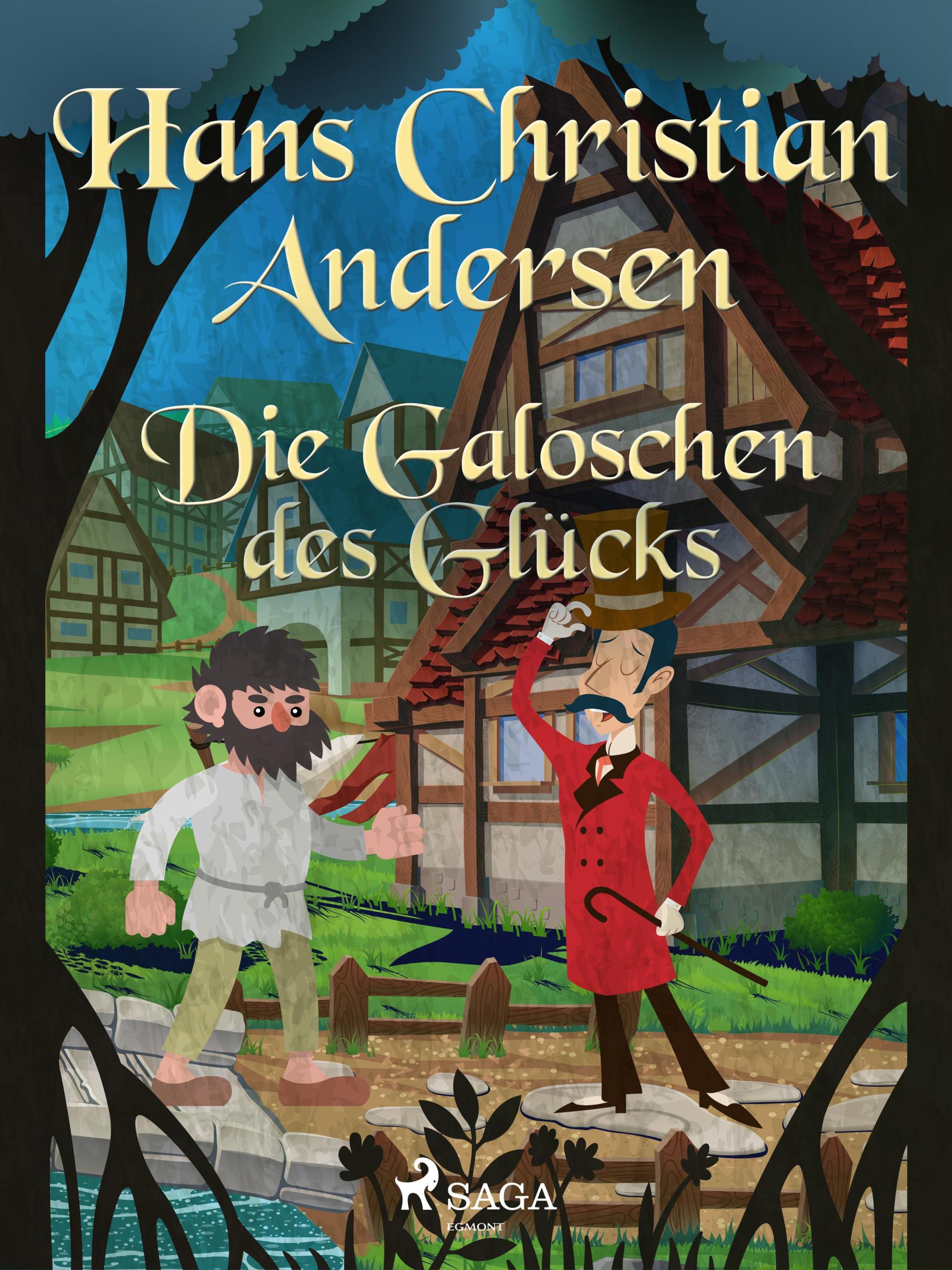 Обложка книги «Die Galoschen des Glücks»