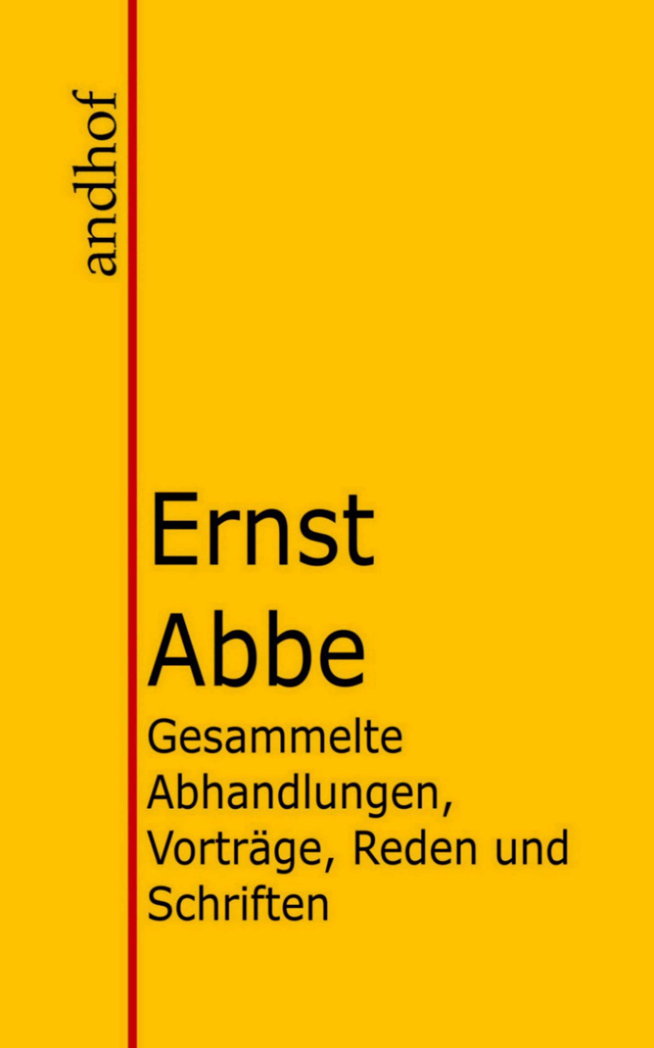 Обложка книги «Gesammelte Abhandlungen, Vorträge, Reden und Schriften»