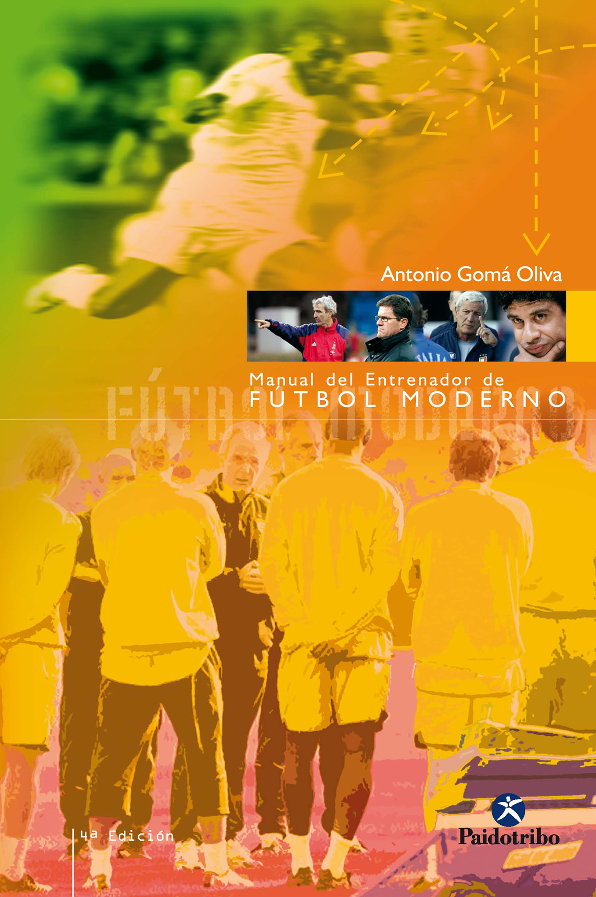 Обложка книги «Manual del entrenador de fútbol moderno»