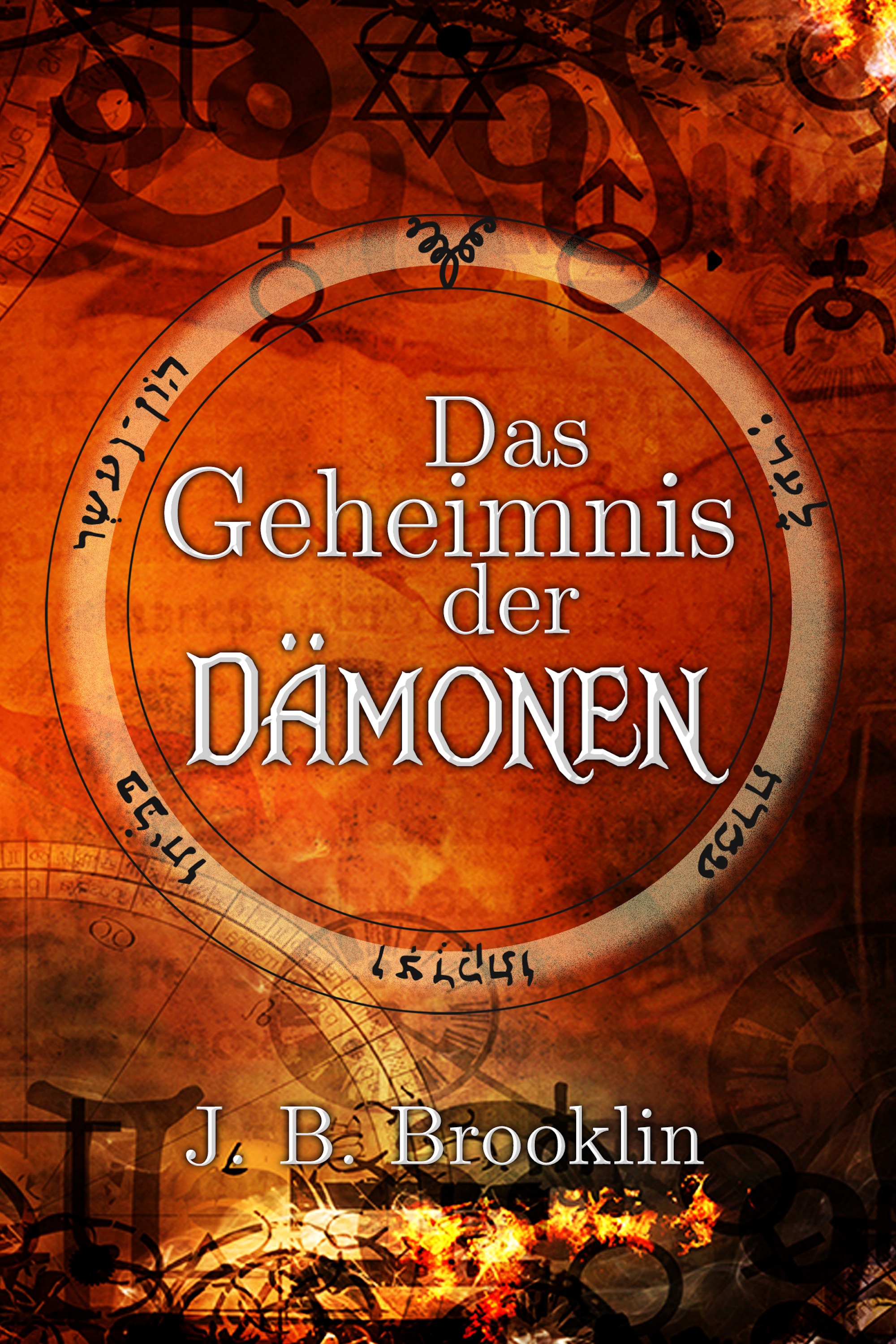 Обложка книги «Das Geheimnis der Dämonen»