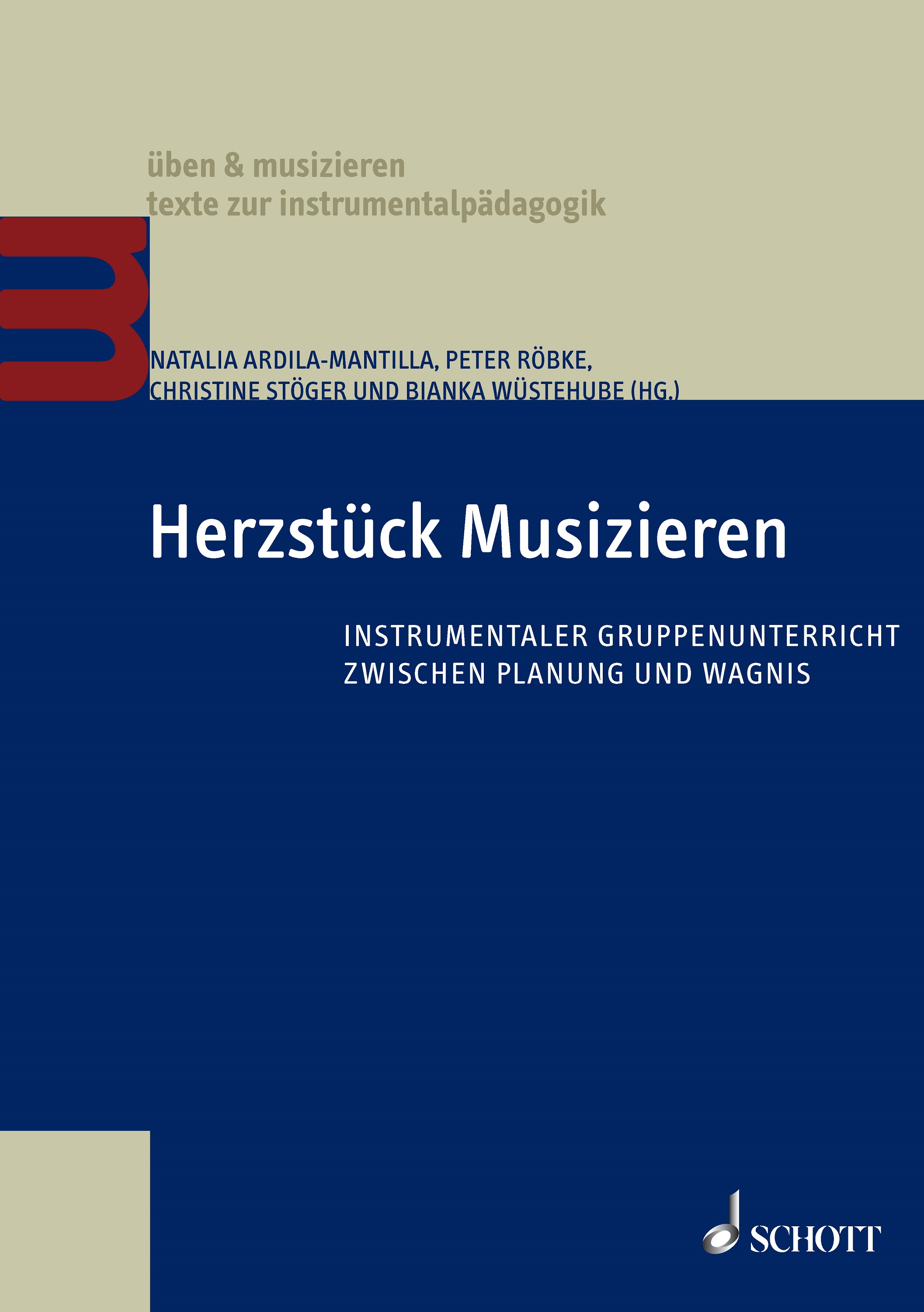 Обложка книги «Herzstück Musizieren»