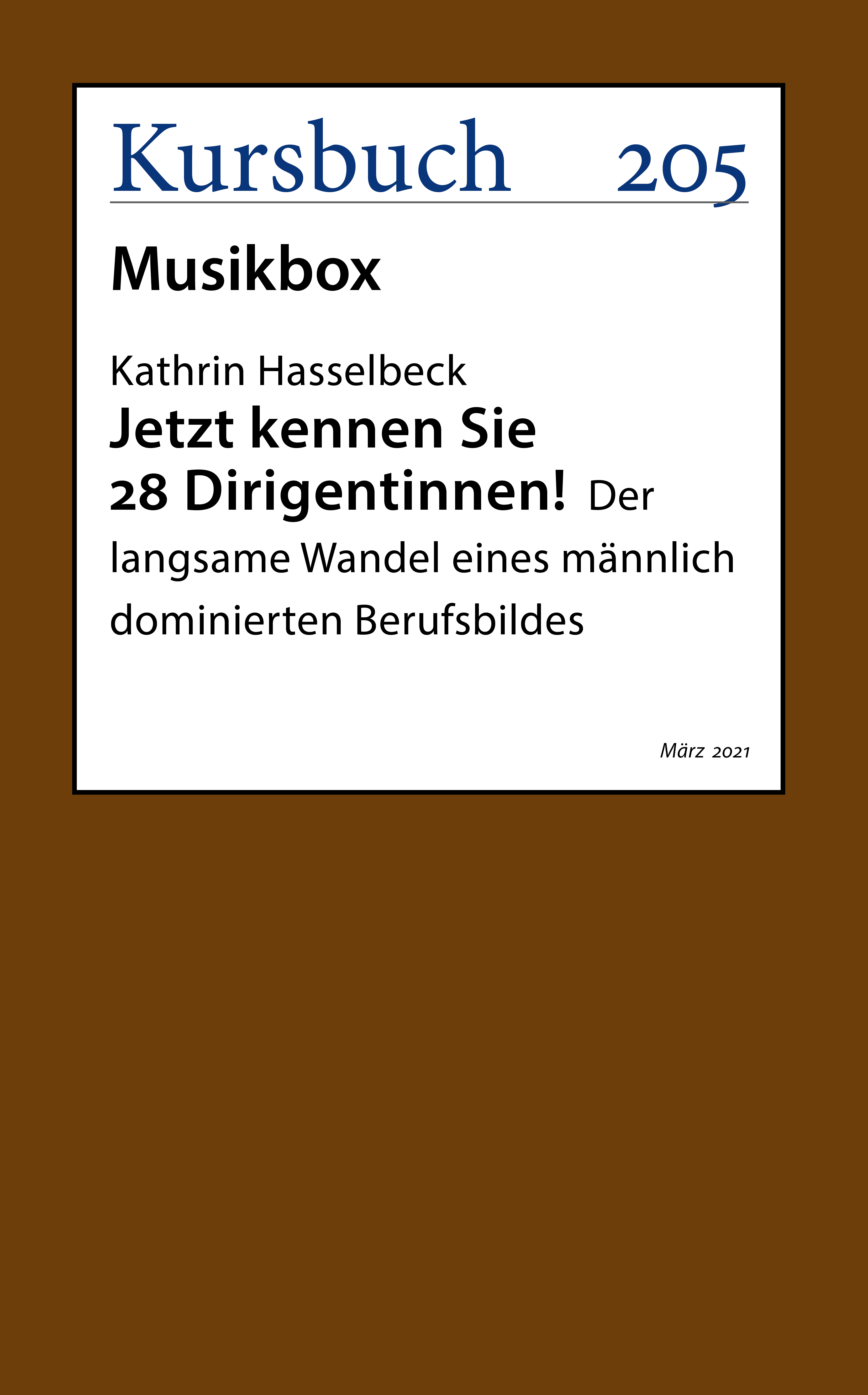 Обложка книги «Jetzt kennen Sie 28 Dirigentinnen!»