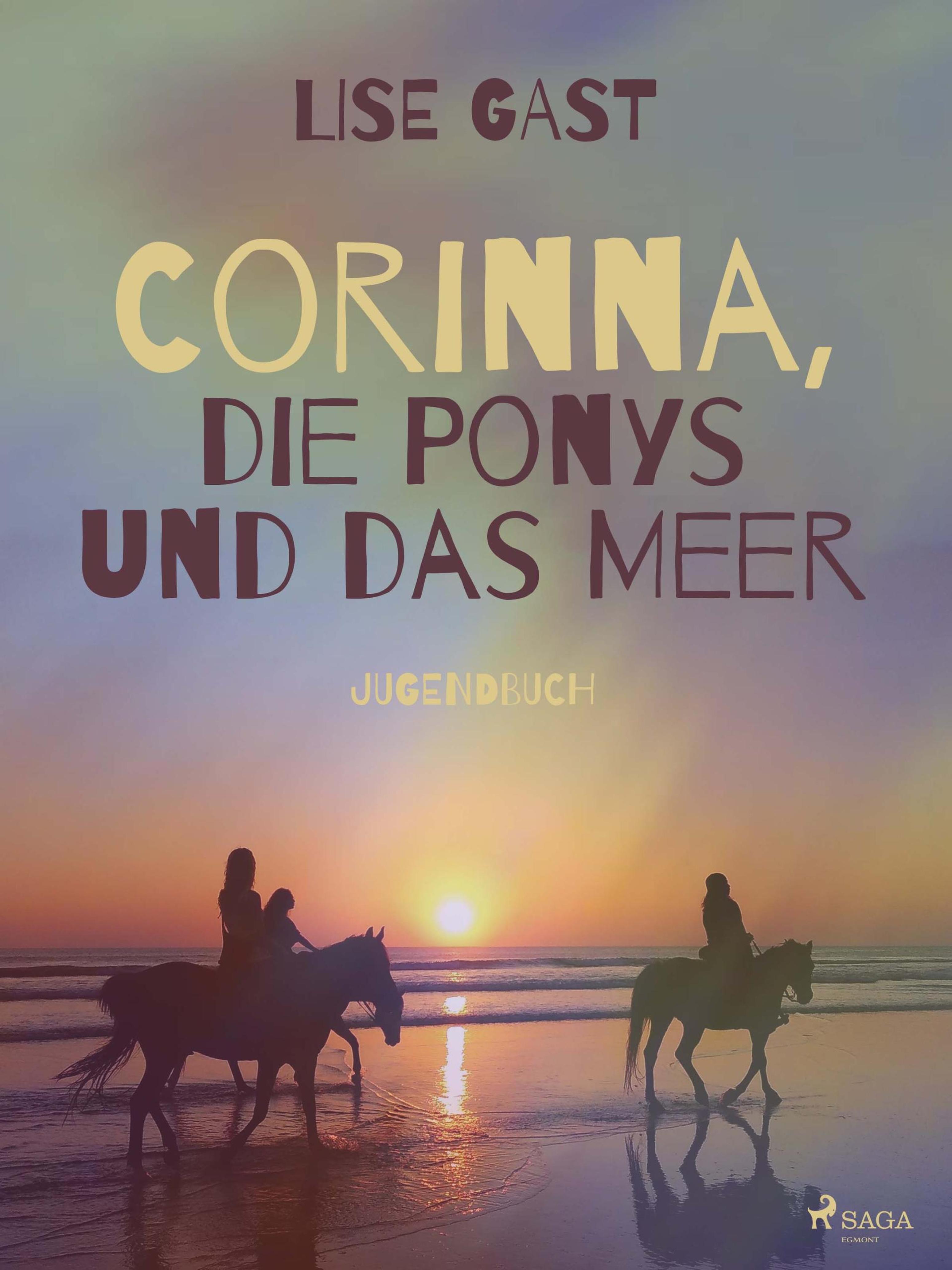 Обложка книги «Corinna, die Ponys und das Meer»