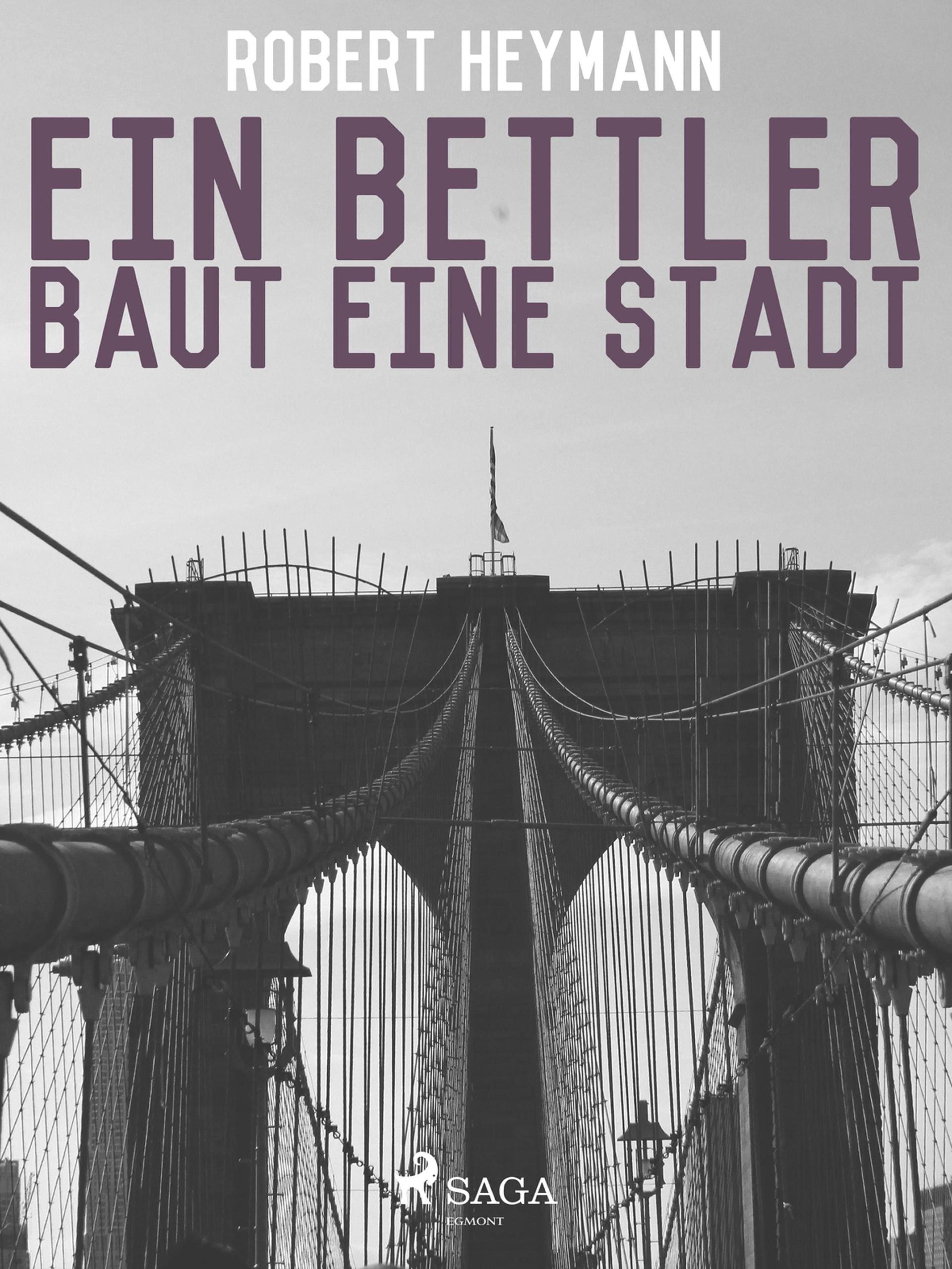 Обложка книги «Ein Bettler baut eine Stadt»